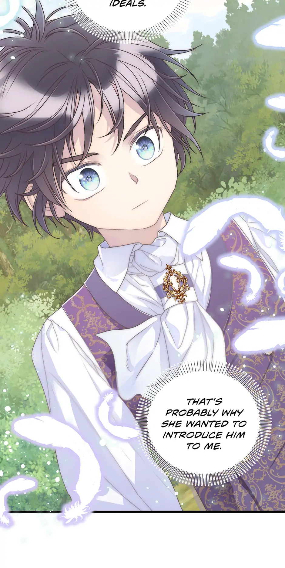 The Youngest Child of the Family Is Preventing the World From Ending Chapter 40 - Page 73