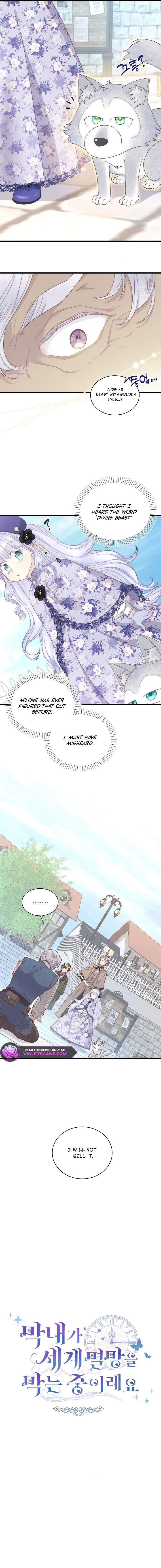 The Youngest Child of the Family Is Preventing the World From Ending Chapter 55 - Page 17