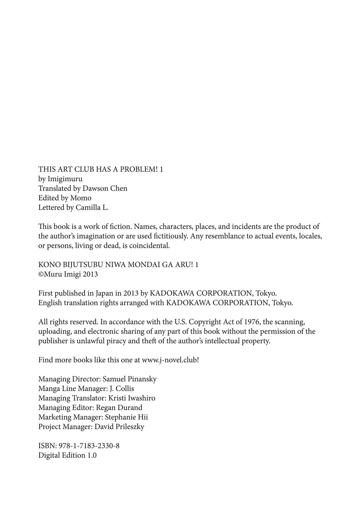 This Art Club Has a Problem! Chapter 6 - Page 27