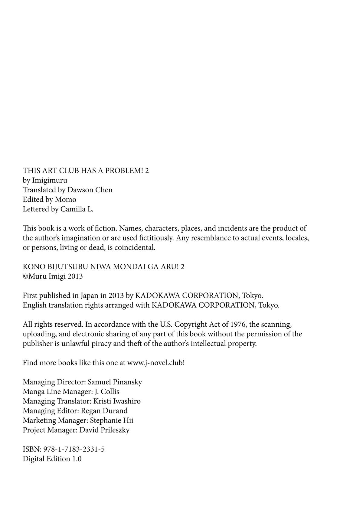 This Art Club Has a Problem! Chapter 12.5 - Page 12