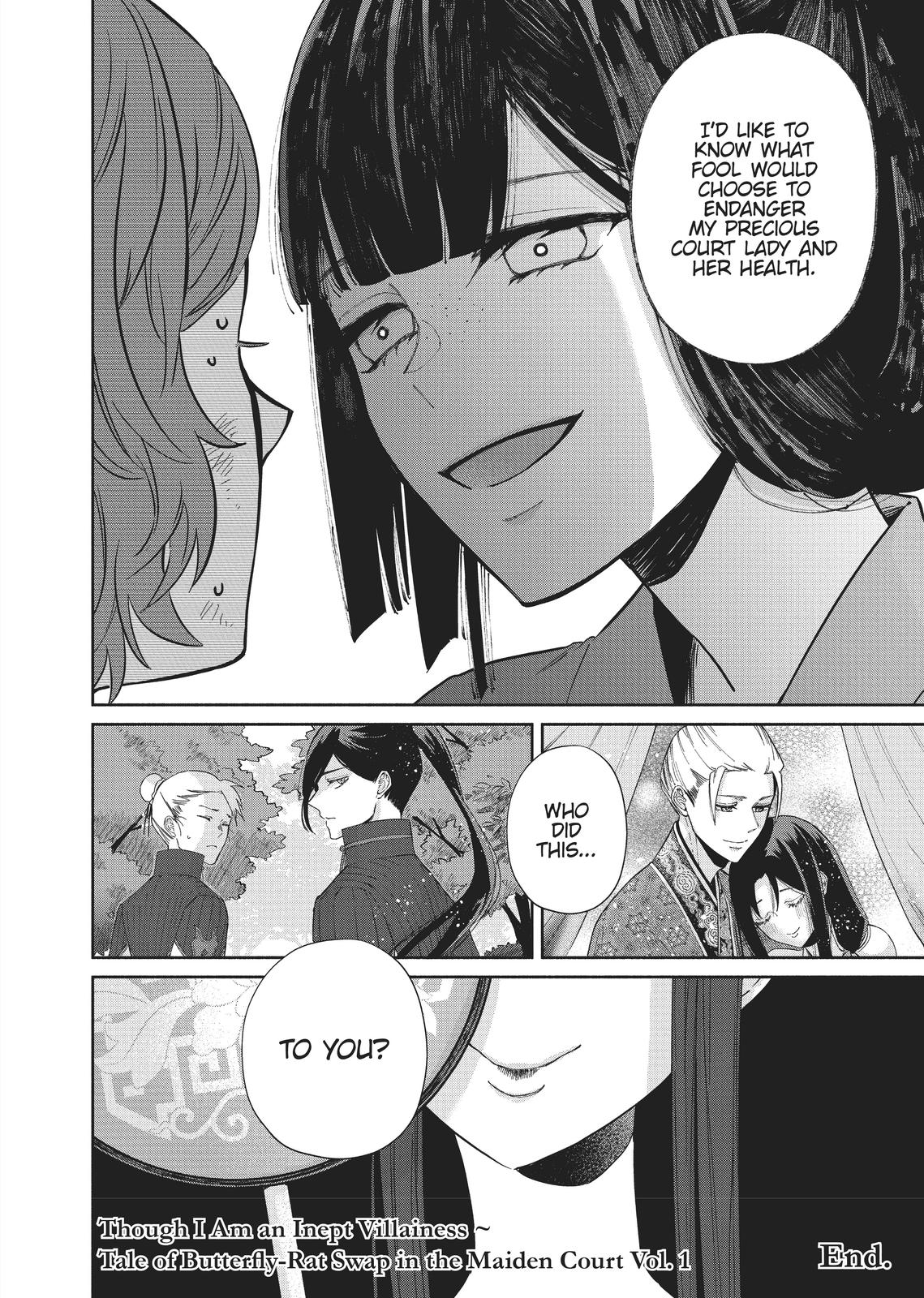 Though I Am an Inept Villainess - Tale of the Butterfly-Rat Body Swap in the Maiden Court Chapter 5 - Page 44