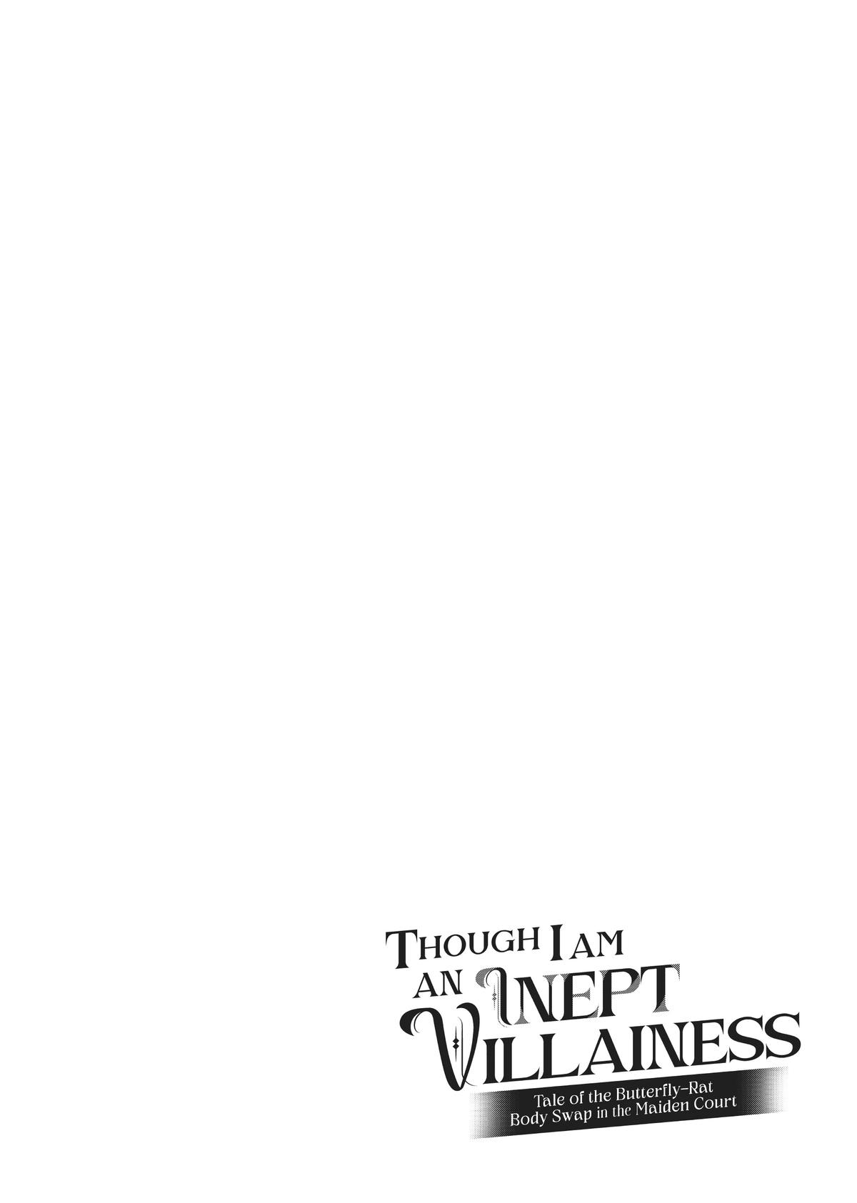 Though I Am an Inept Villainess - Tale of the Butterfly-Rat Body Swap in the Maiden Court Chapter 21 - Page 6