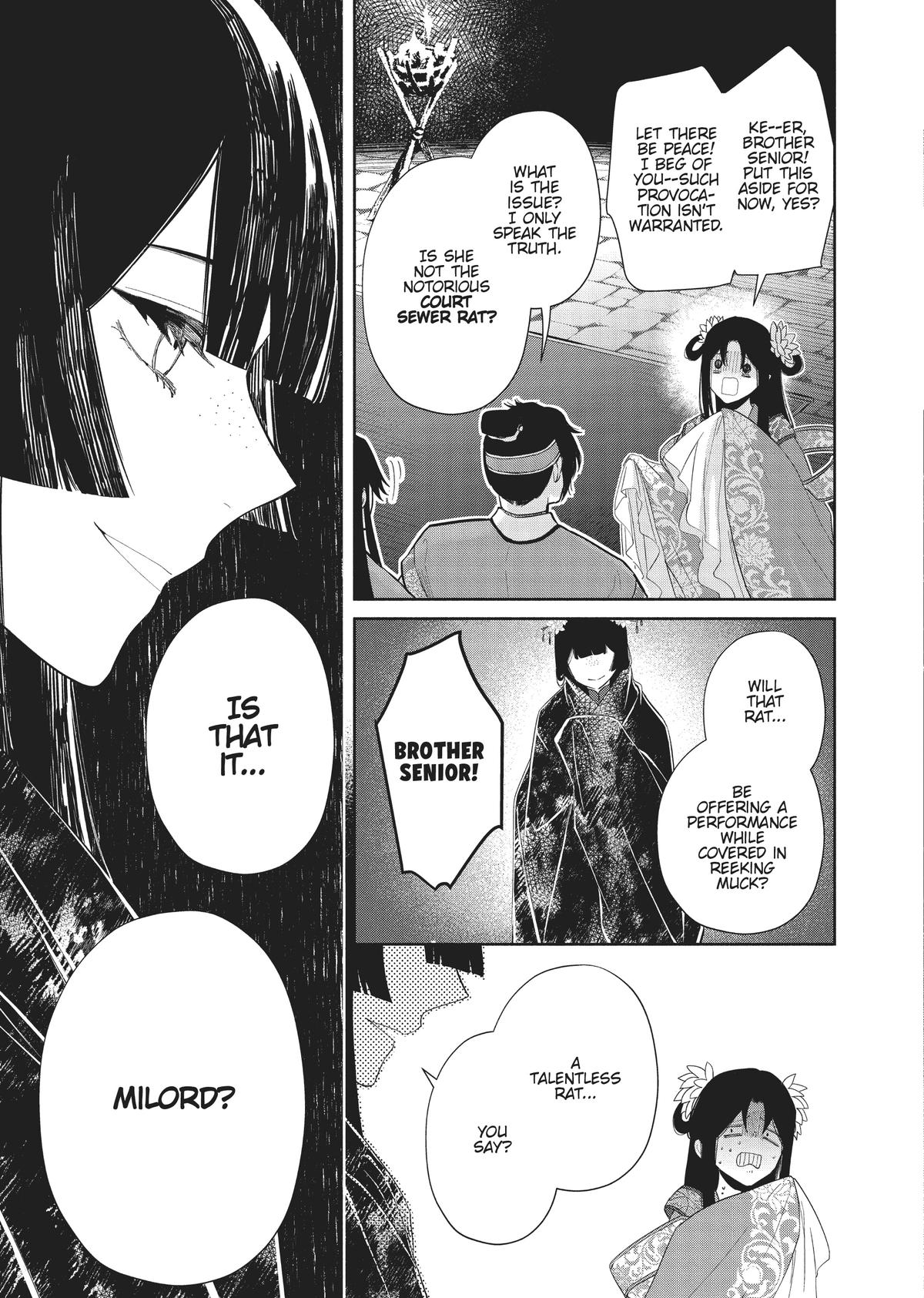 Though I Am an Inept Villainess - Tale of the Butterfly-Rat Body Swap in the Maiden Court Chapter 22 - Page 15