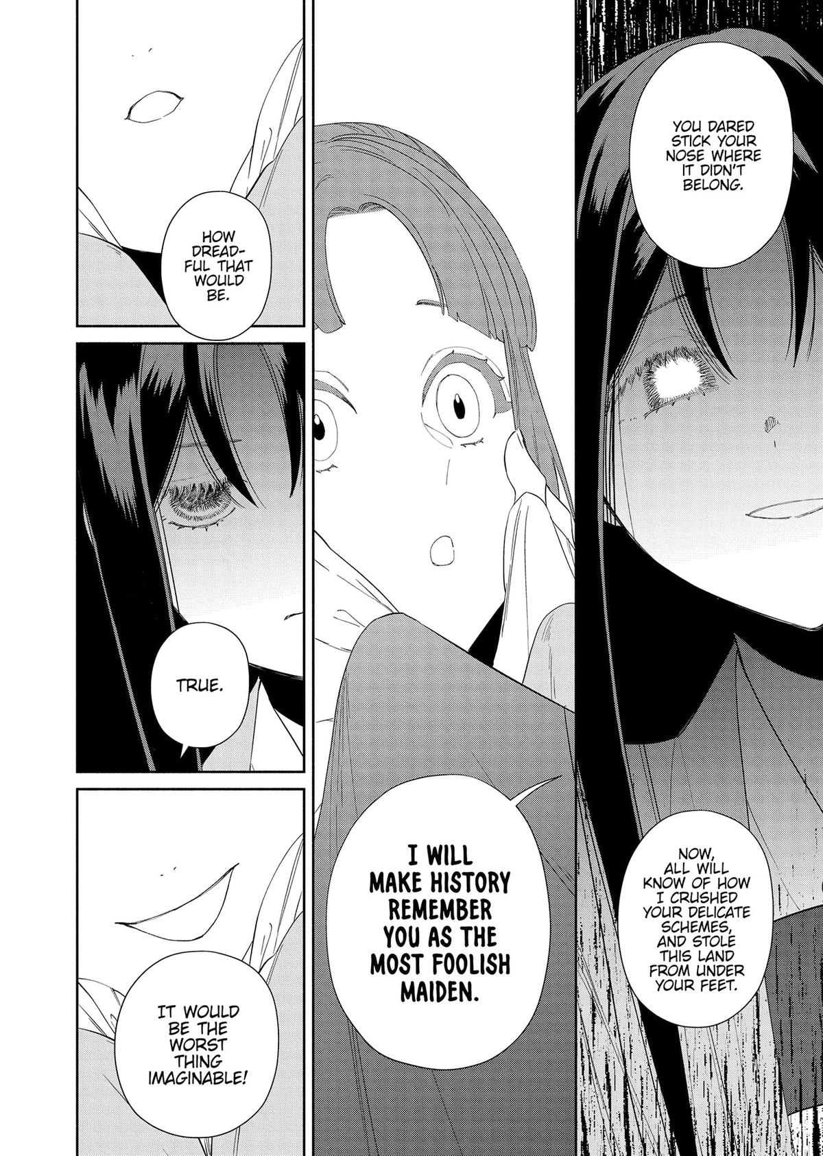 Though I Am an Inept Villainess - Tale of the Butterfly-Rat Body Swap in the Maiden Court Chapter 40 - Page 12