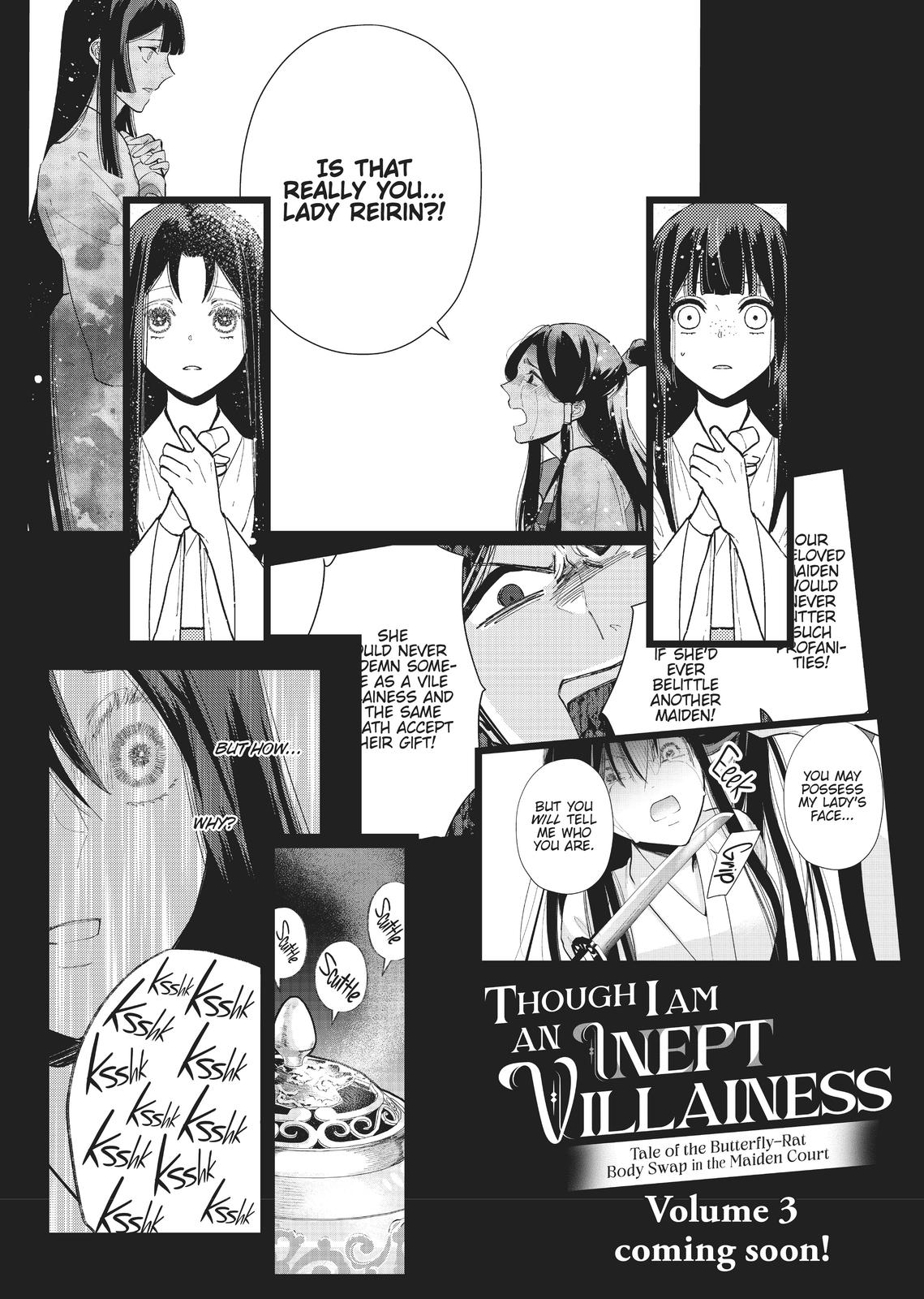 Though I Am an Inept Villainess - Tale of the Butterfly-Rat Body Swap in the Maiden Court Chapter 10.5 - Page 23