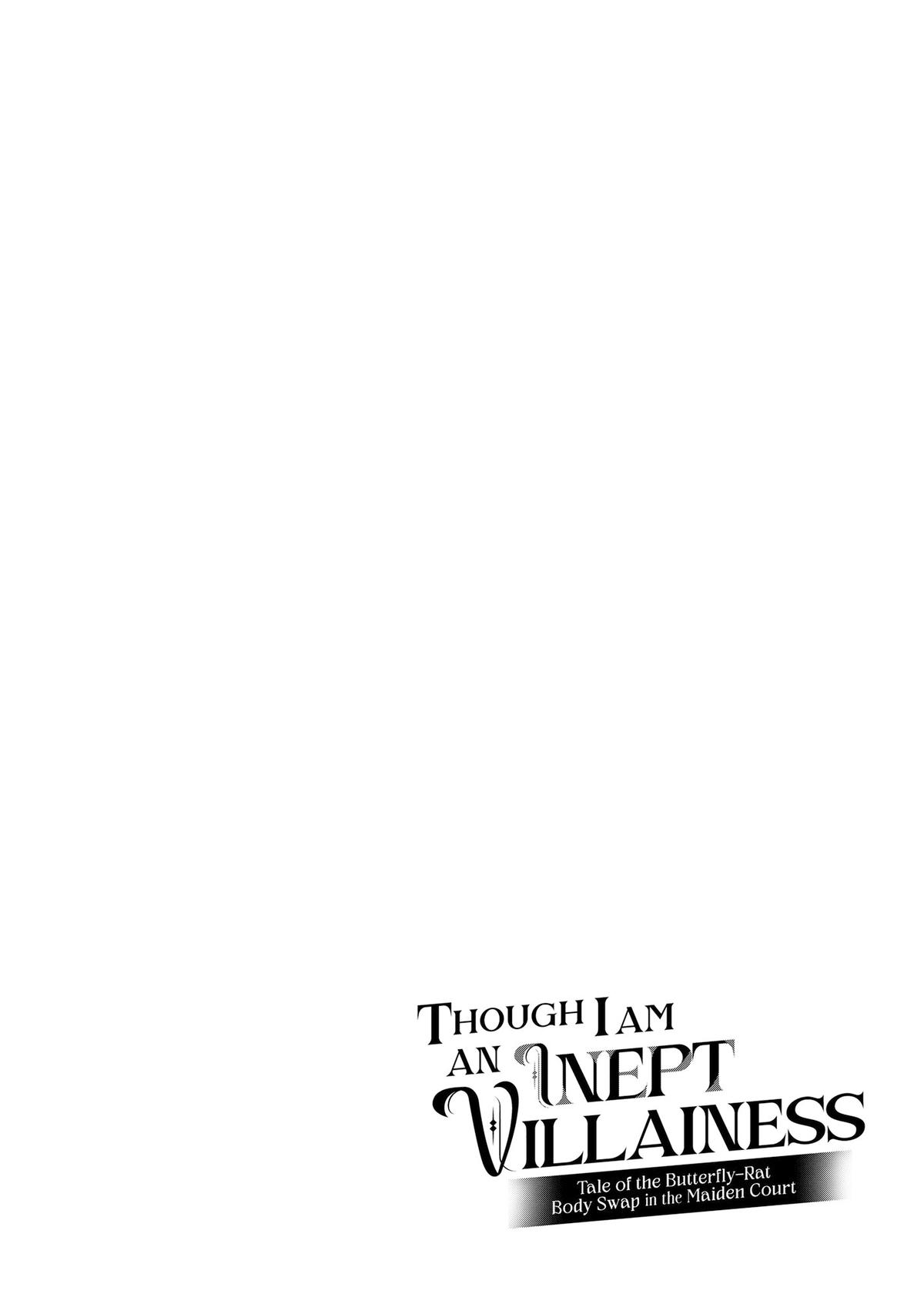 Though I Am an Inept Villainess - Tale of the Butterfly-Rat Body Swap in the Maiden Court Chapter 40.5 - Page 21