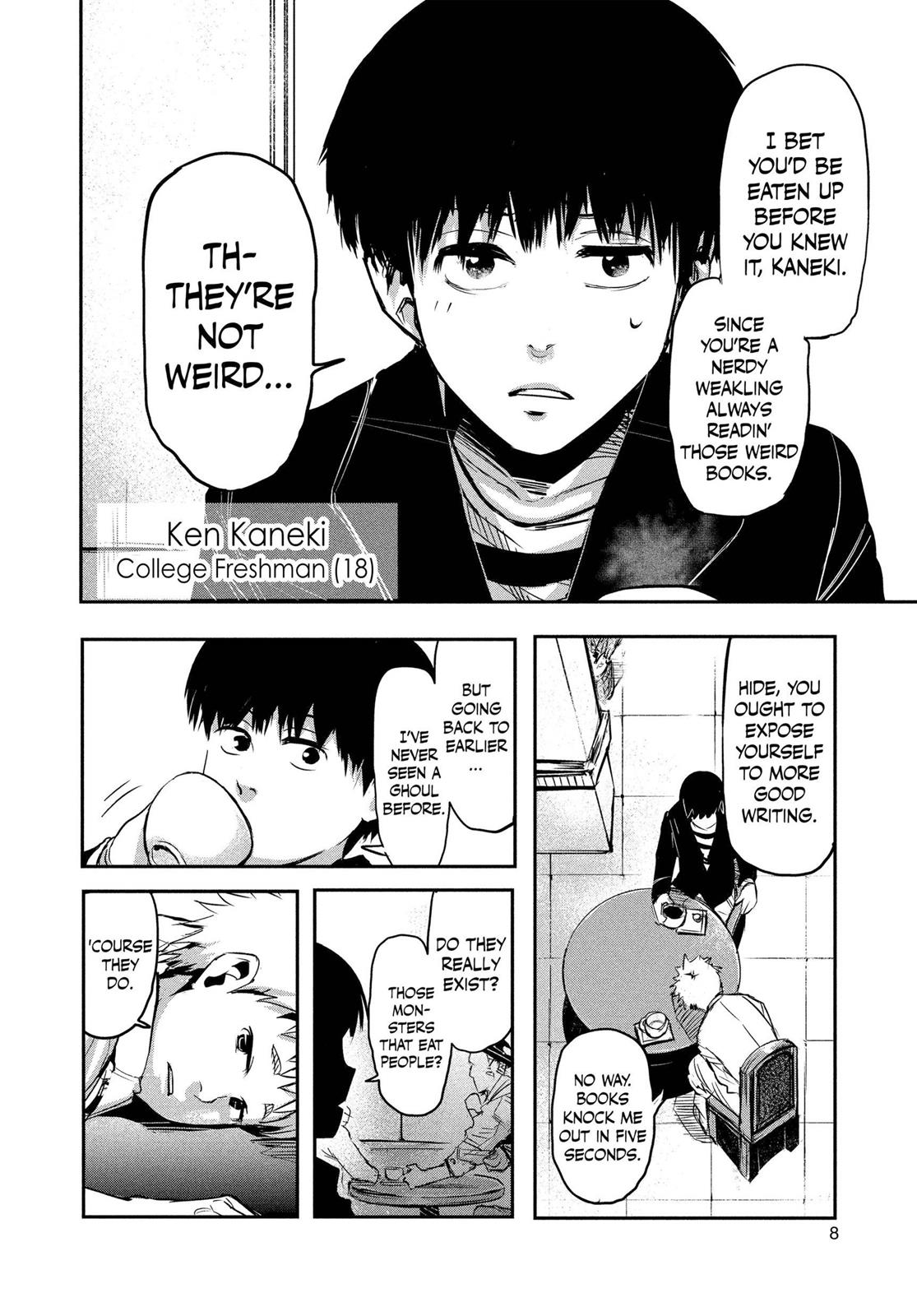 Tokyo Ghoul Chapter 1 - Page 8