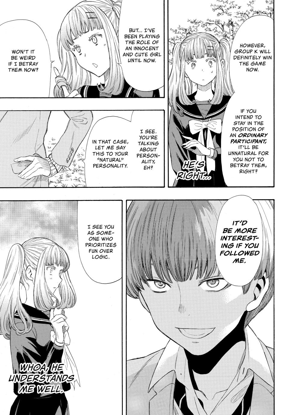 Tomodachi Game Chapter 19 - Page 22