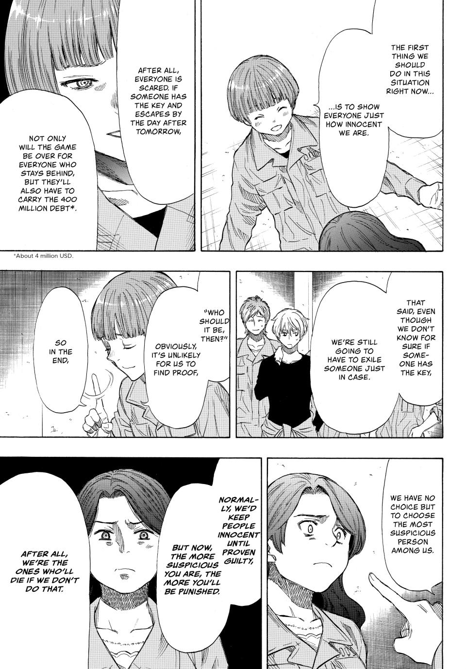 Tomodachi Game Chapter 40 - Page 15