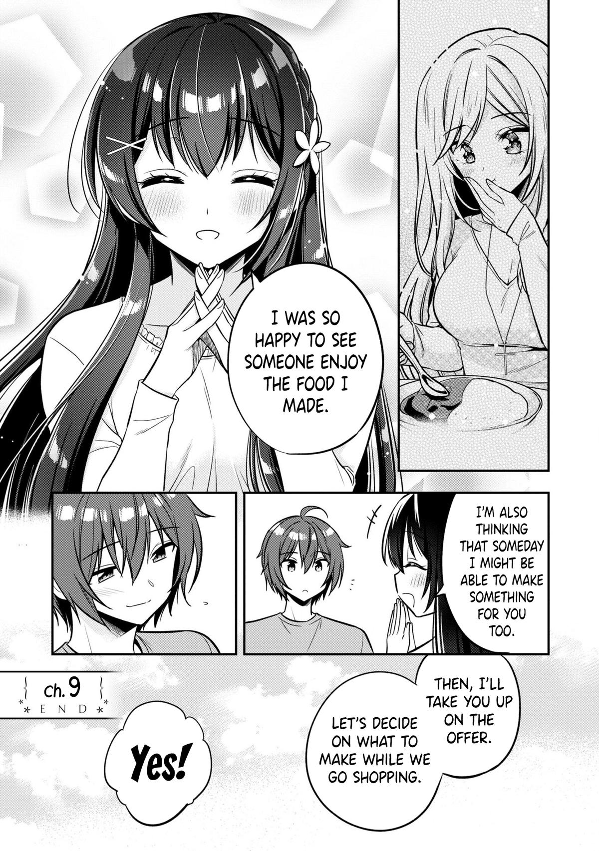 Tonari no Kuderella o Amayakashitara, Uchi no Aikagi o Watasu Koto ni Natta Chapter 9 - Page 34