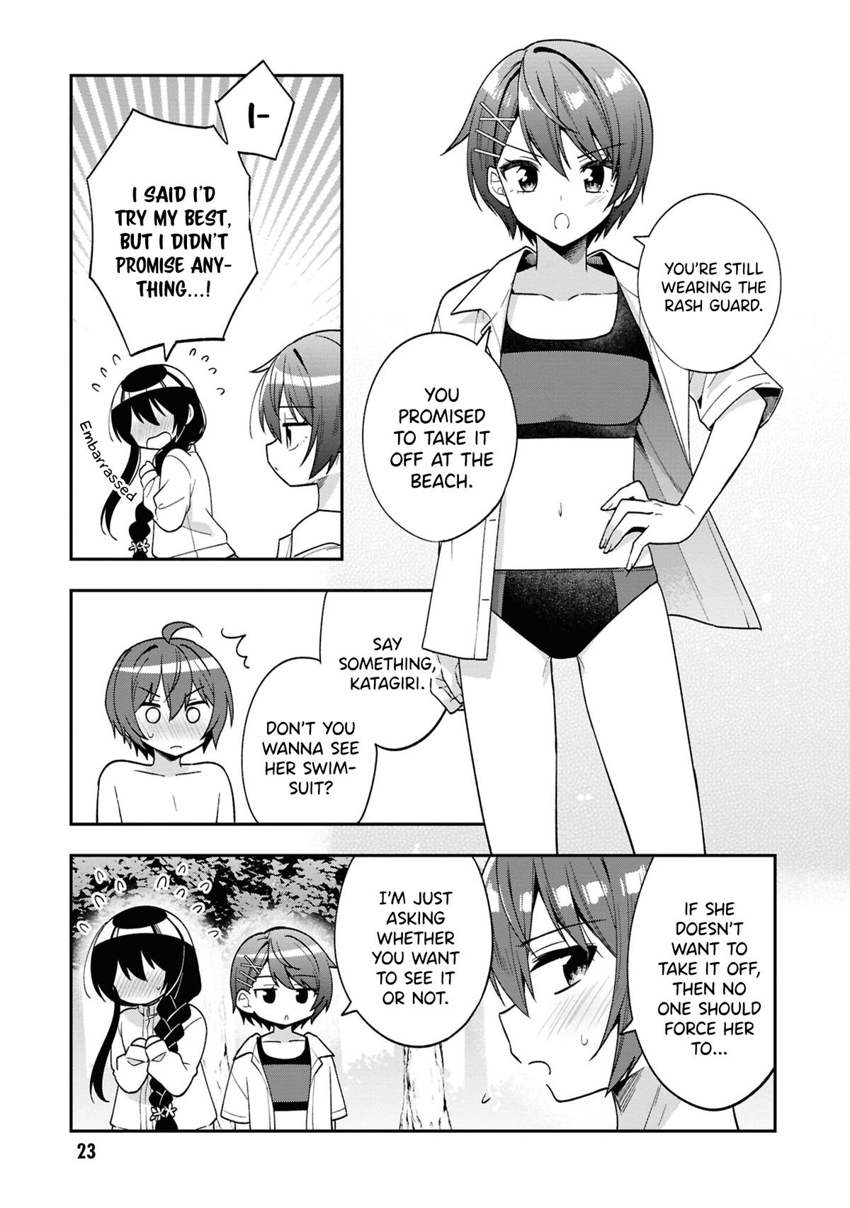 Tonari no Kuderella o Amayakashitara, Uchi no Aikagi o Watasu Koto ni Natta Chapter 28 - Page 24