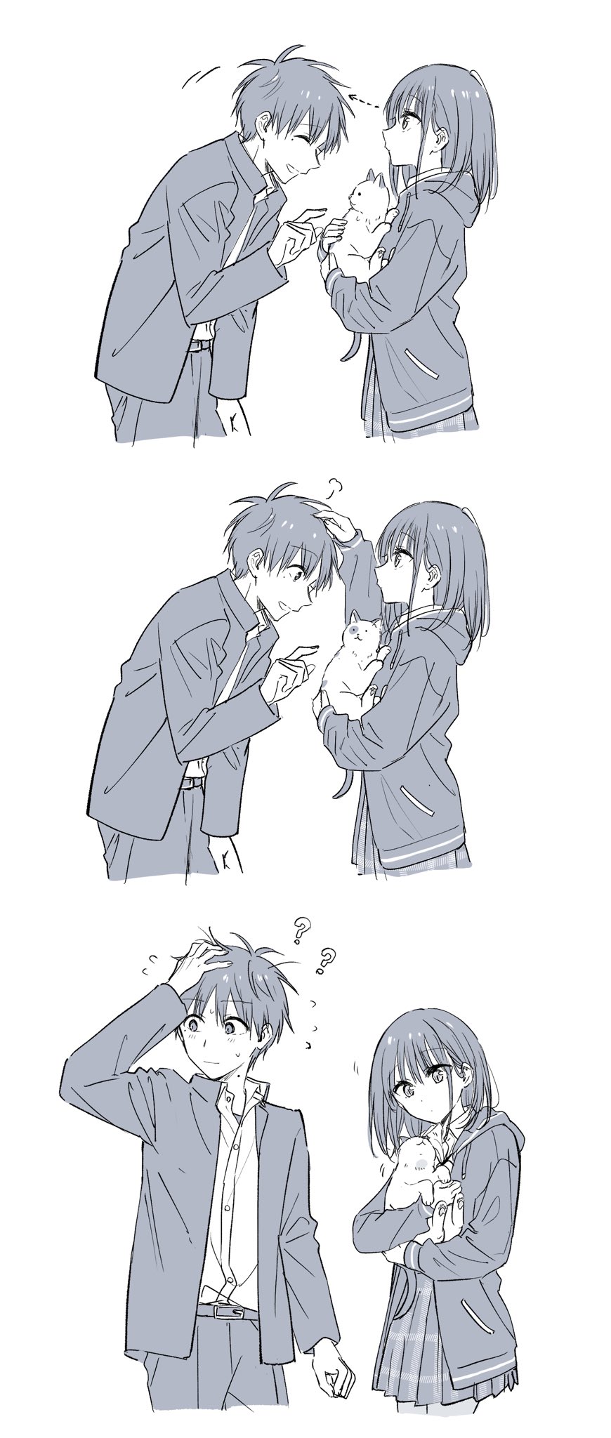 Learning to Love My Cat-like Classmate Chapter 25 - Page 30