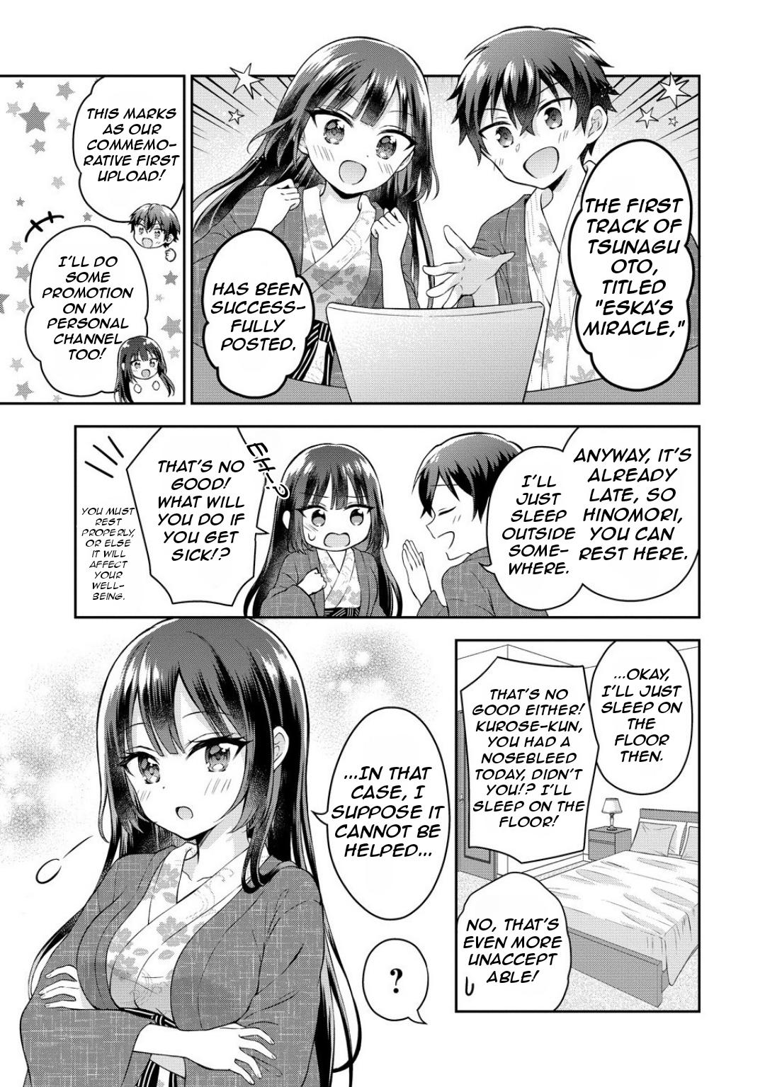 Tonari no Seki no Inkya Joshi ga Oshi Utaite Datta ~Ore no Kyoku wo Uttatekure!~ Chapter 11 - Page 9