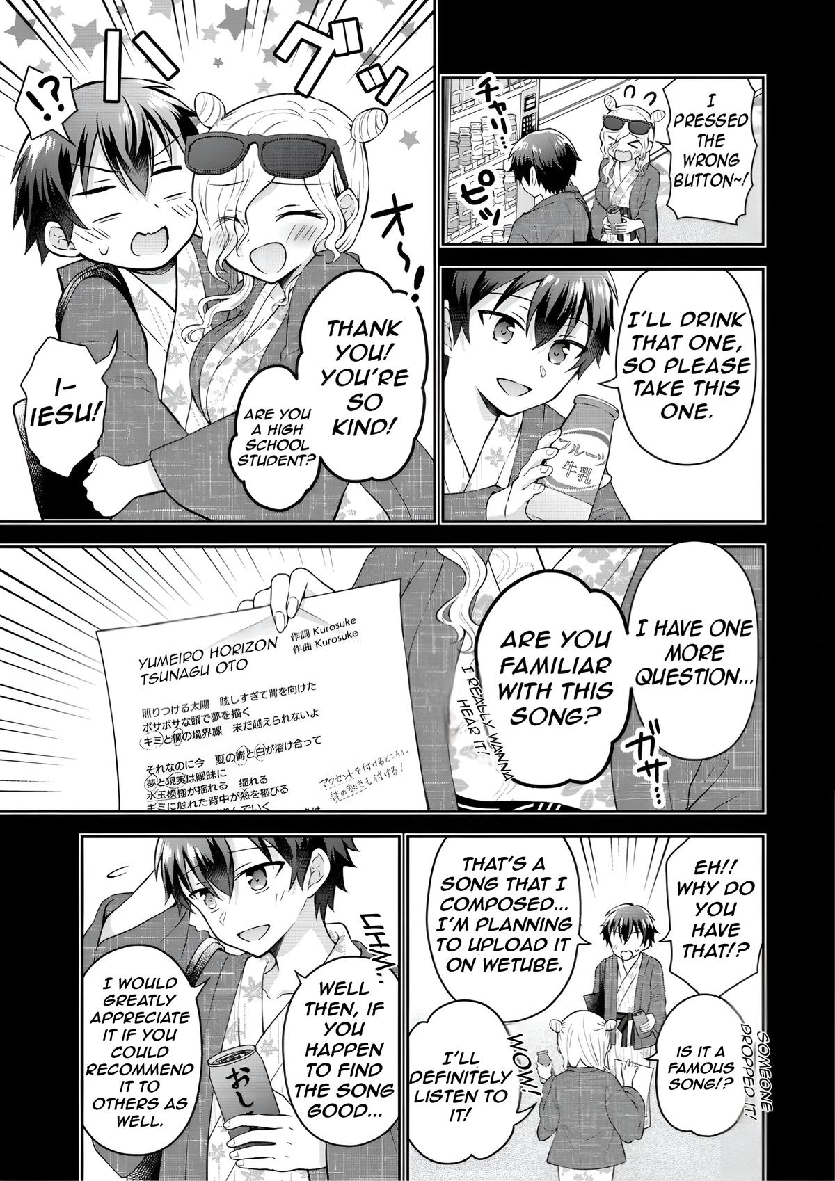 Tonari no Seki no Inkya Joshi ga Oshi Utaite Datta ~Ore no Kyoku wo Uttatekure!~ Chapter 11 - Page 15