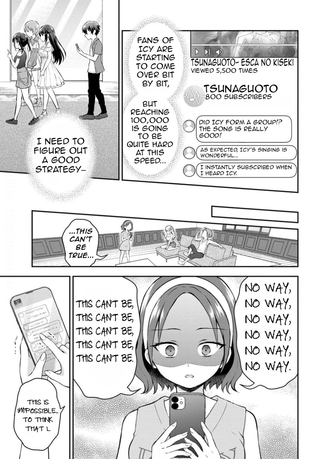 Tonari no Seki no Inkya Joshi ga Oshi Utaite Datta ~Ore no Kyoku wo Uttatekure!~ Chapter 12 - Page 17