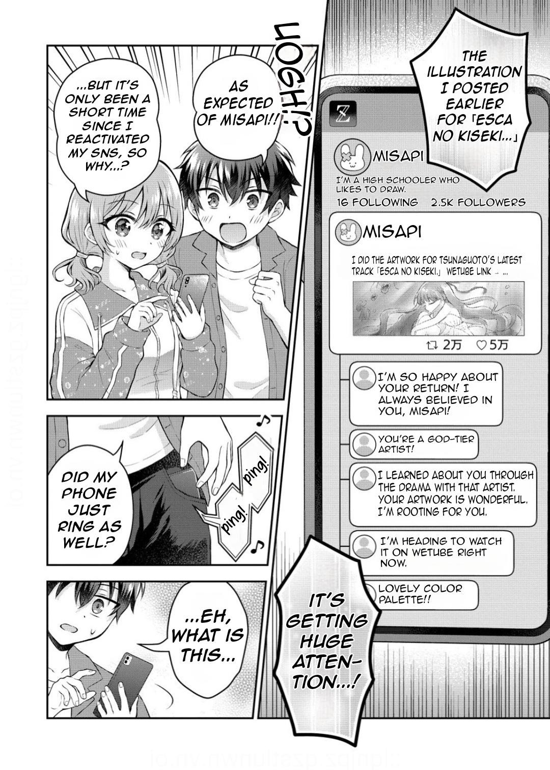 Tonari no Seki no Inkya Joshi ga Oshi Utaite Datta ~Ore no Kyoku wo Uttatekure!~ Chapter 12 - Page 20