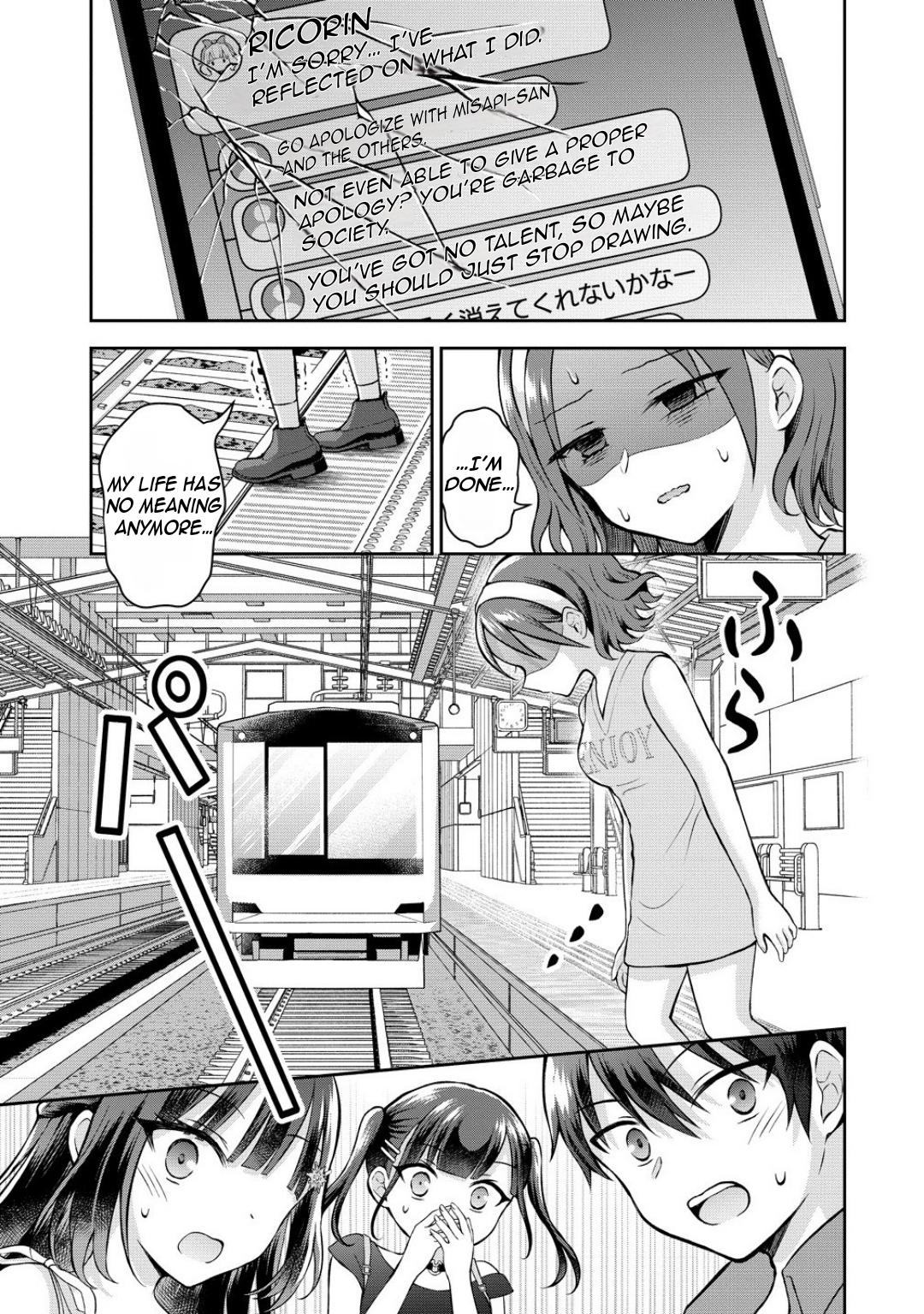 Tonari no Seki no Inkya Joshi ga Oshi Utaite Datta ~Ore no Kyoku wo Uttatekure!~ Chapter 13 - Page 14