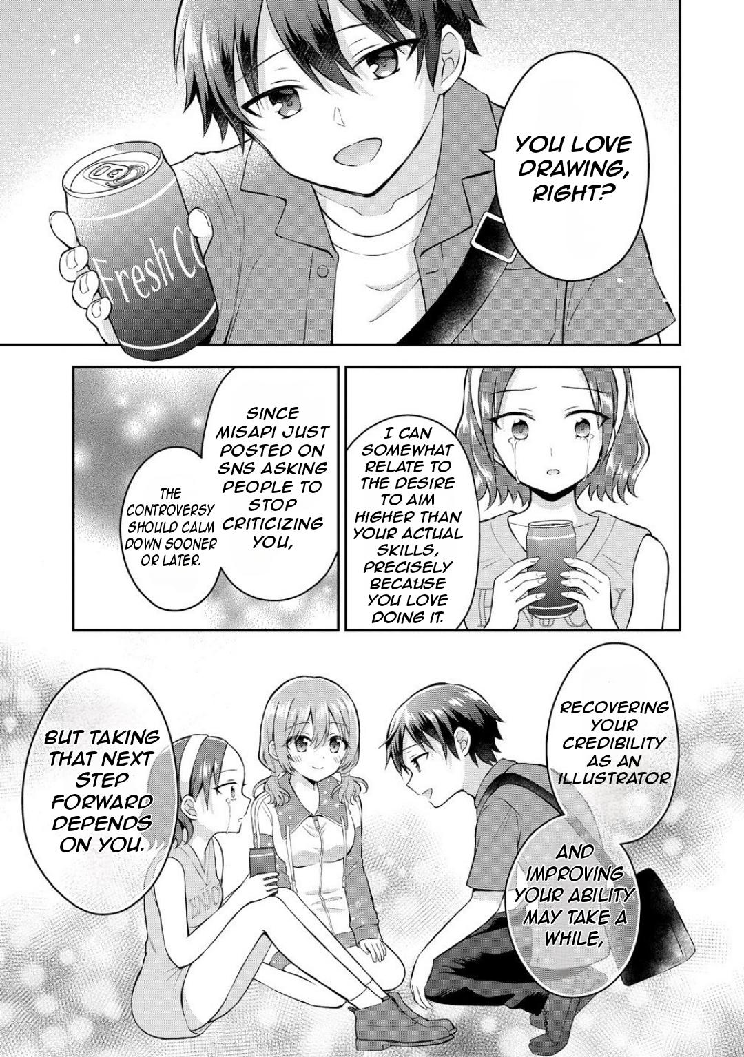 Tonari no Seki no Inkya Joshi ga Oshi Utaite Datta ~Ore no Kyoku wo Uttatekure!~ Chapter 13 - Page 18