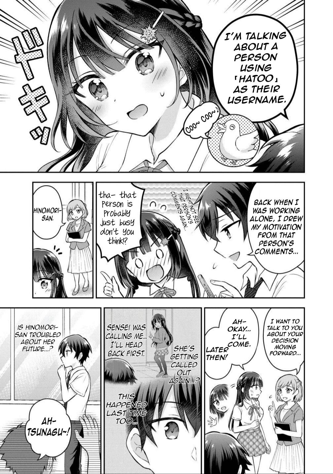 Tonari no Seki no Inkya Joshi ga Oshi Utaite Datta ~Ore no Kyoku wo Uttatekure!~ Chapter 15 - Page 7