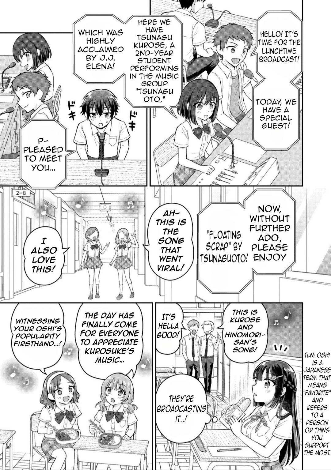 Tonari no Seki no Inkya Joshi ga Oshi Utaite Datta ~Ore no Kyoku wo Uttatekure!~ Chapter 15 - Page 9