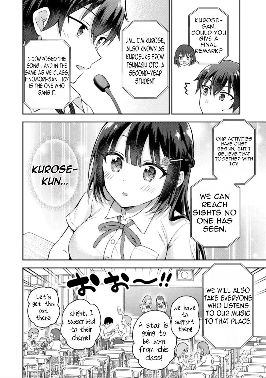 Tonari no Seki no Inkya Joshi ga Oshi Utaite Datta ~Ore no Kyoku wo Uttatekure!~ Chapter 15 - Page 10