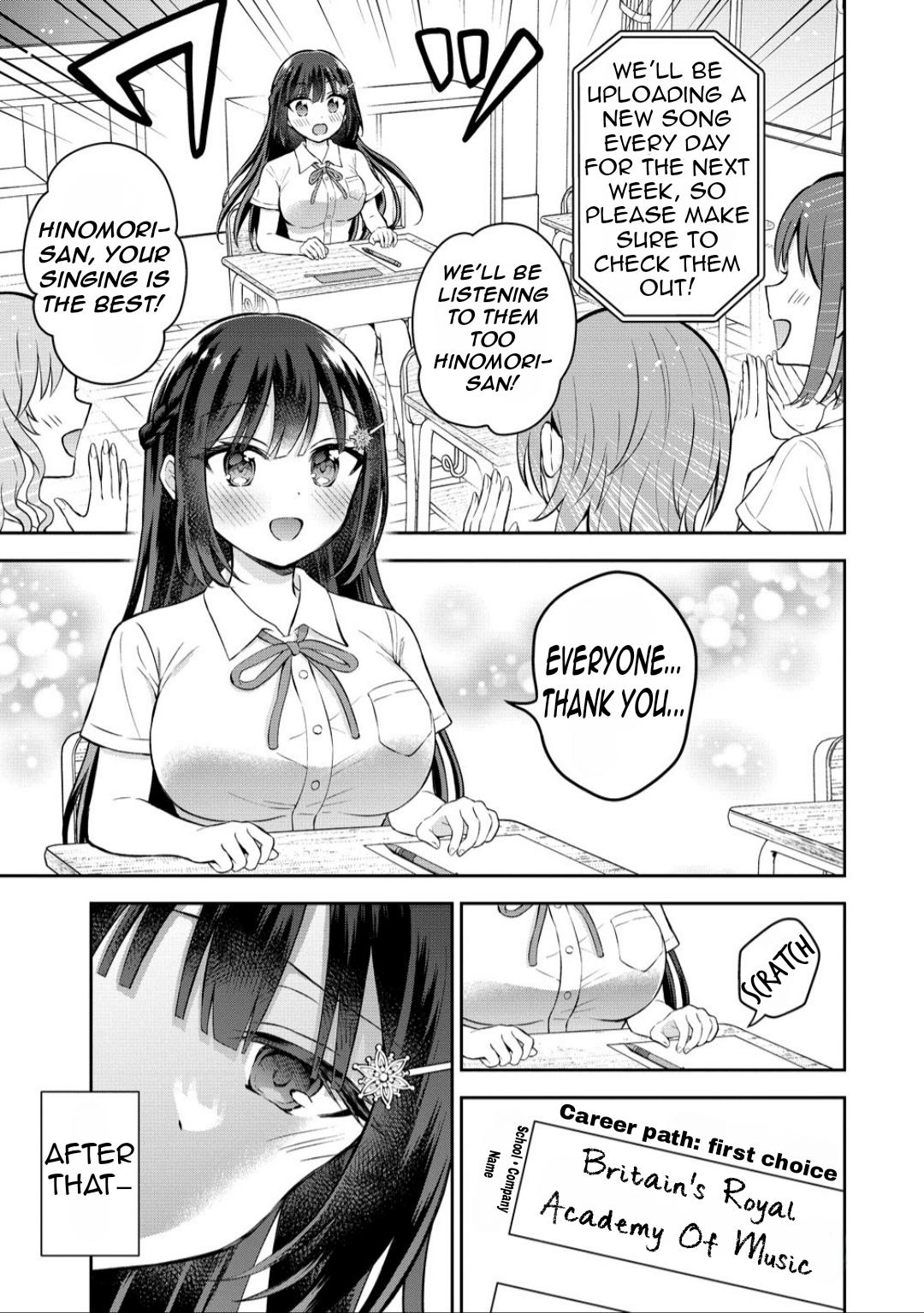 Tonari no Seki no Inkya Joshi ga Oshi Utaite Datta ~Ore no Kyoku wo Uttatekure!~ Chapter 15 - Page 11