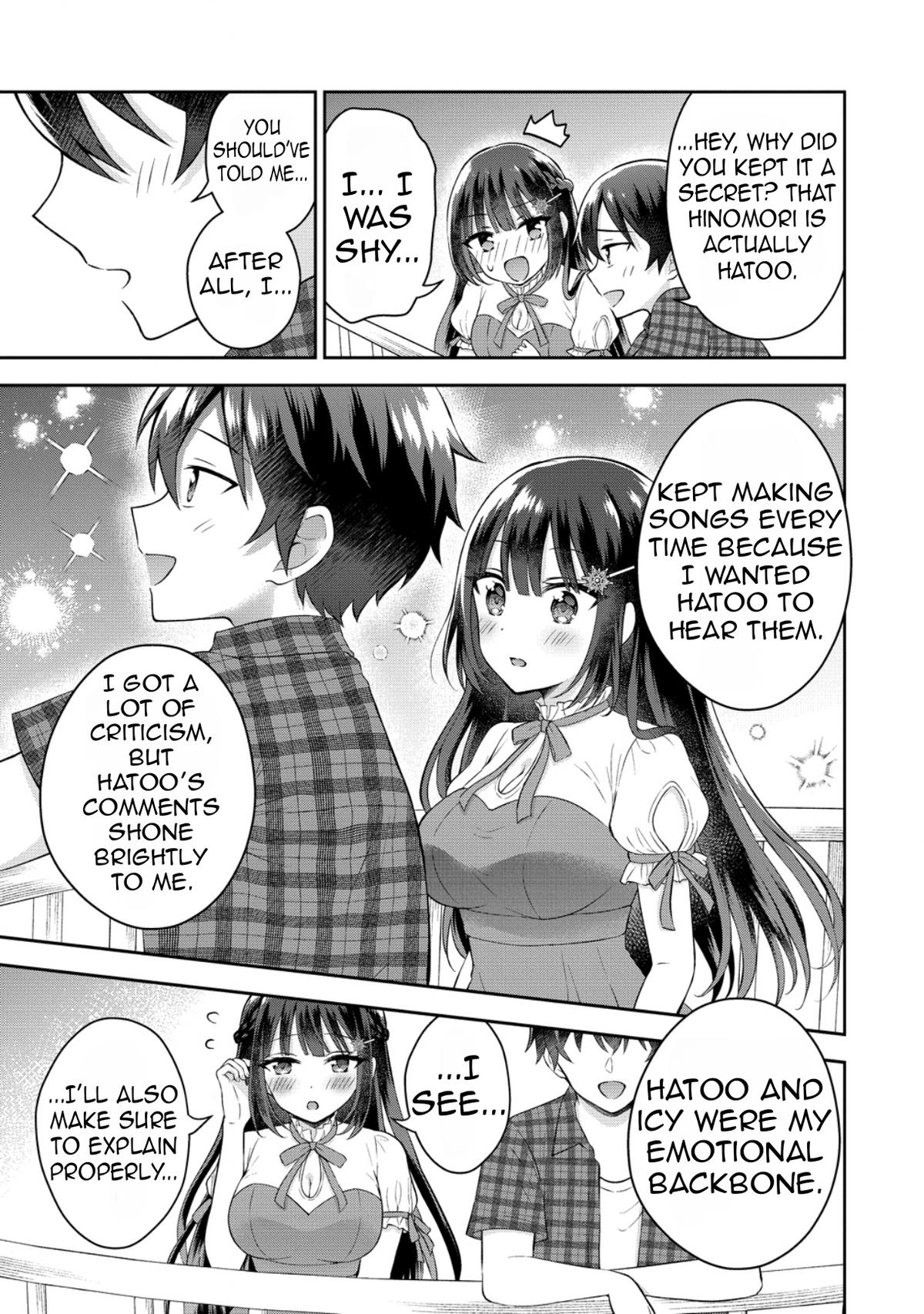 Tonari no Seki no Inkya Joshi ga Oshi Utaite Datta ~Ore no Kyoku wo Uttatekure!~ Chapter 17 - Page 12