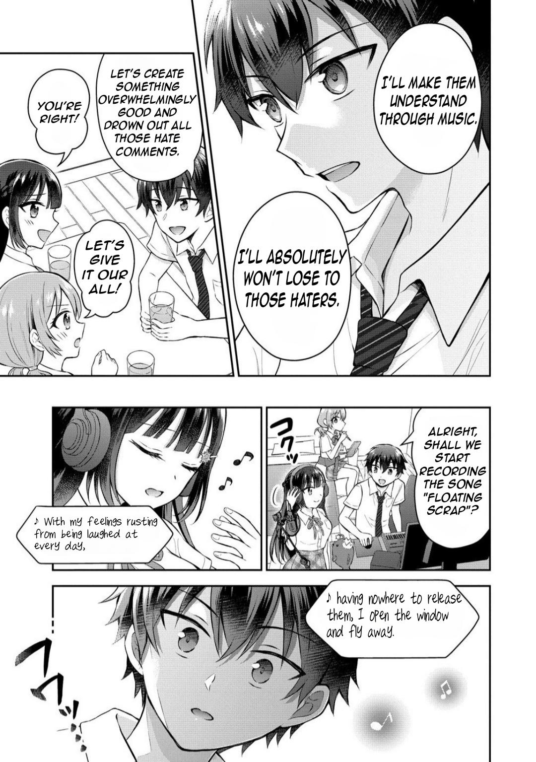 Tonari no Seki no Inkya Joshi ga Oshi Utaite Datta ~Ore no Kyoku wo Uttatekure!~ Chapter 14.2 - Page 6