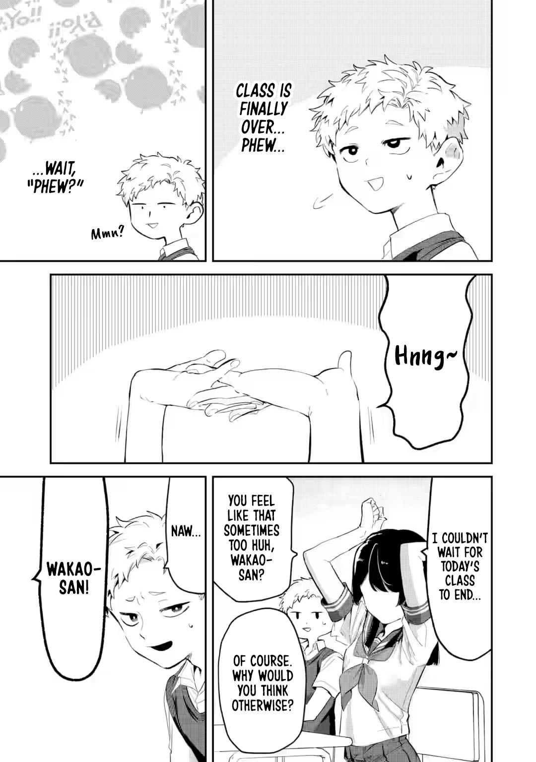 Tonari no Wakao-san wa Miesou de Mienai Chapter 17 - Page 5