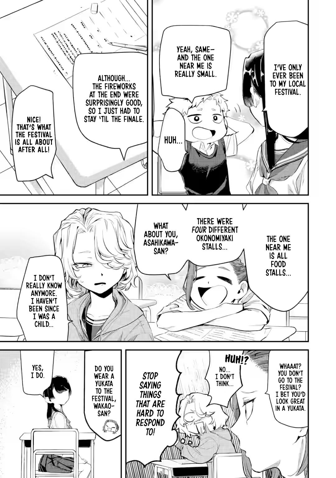 Tonari no Wakao-san wa Miesou de Mienai Chapter 18 - Page 7