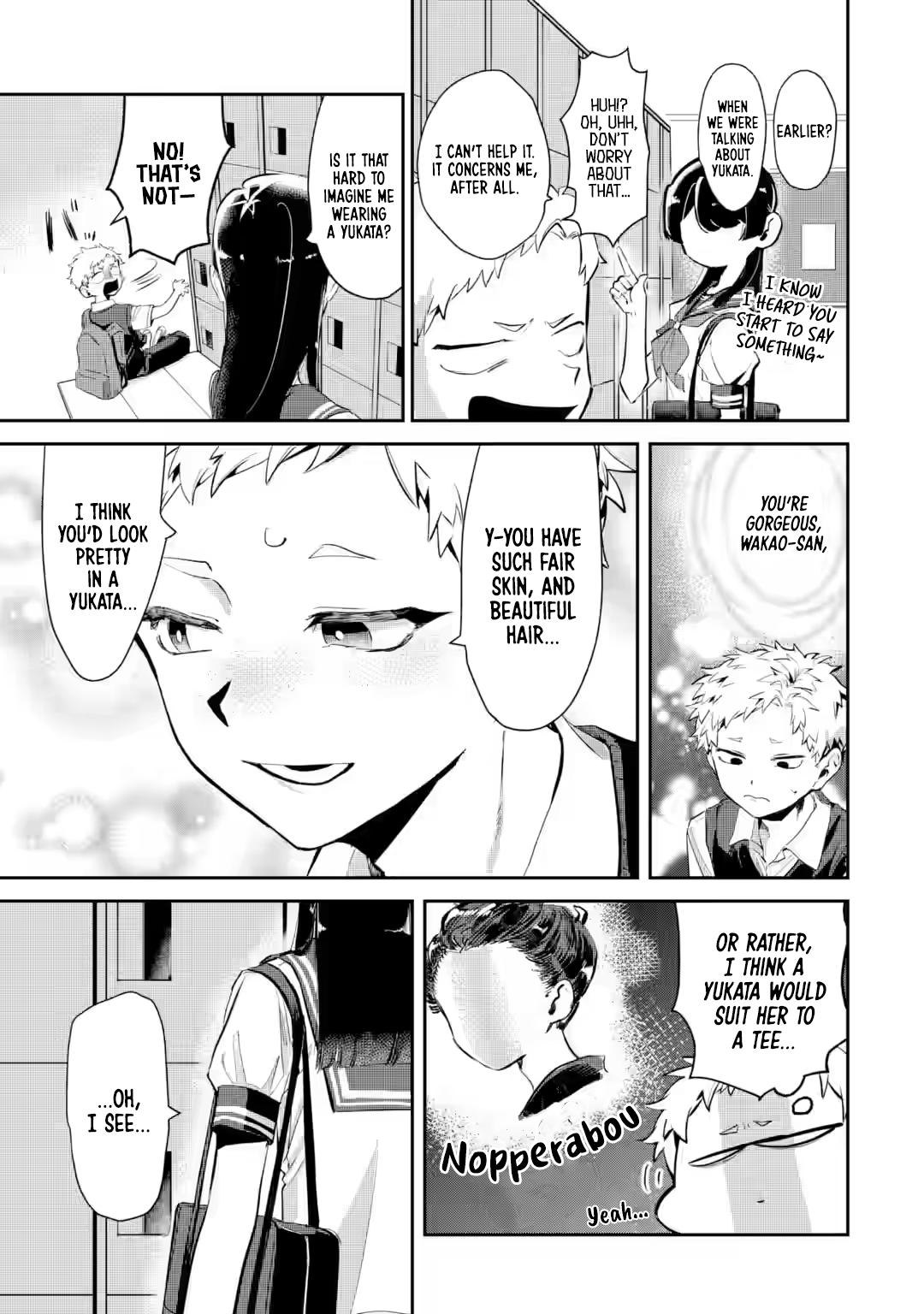 Tonari no Wakao-san wa Miesou de Mienai Chapter 18 - Page 11