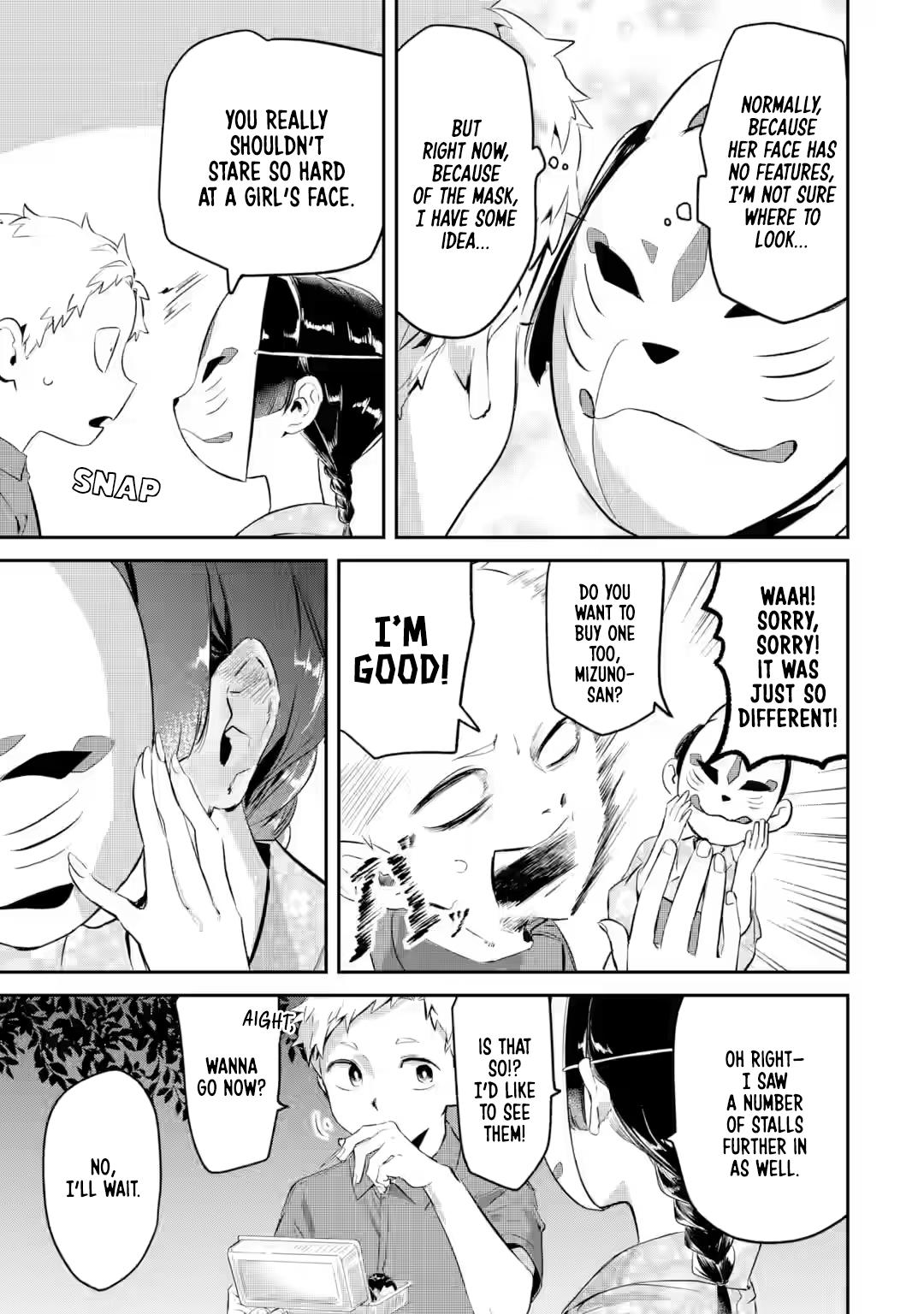 Tonari no Wakao-san wa Miesou de Mienai Chapter 19 - Page 9