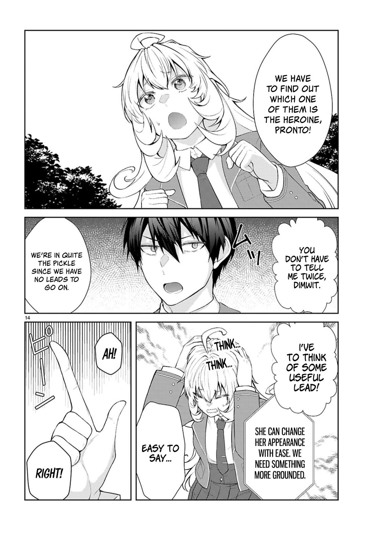 Trapped in a Dating Sim - The World of Otome Games Is Tough for Mobs Chapter 70 - Page 14