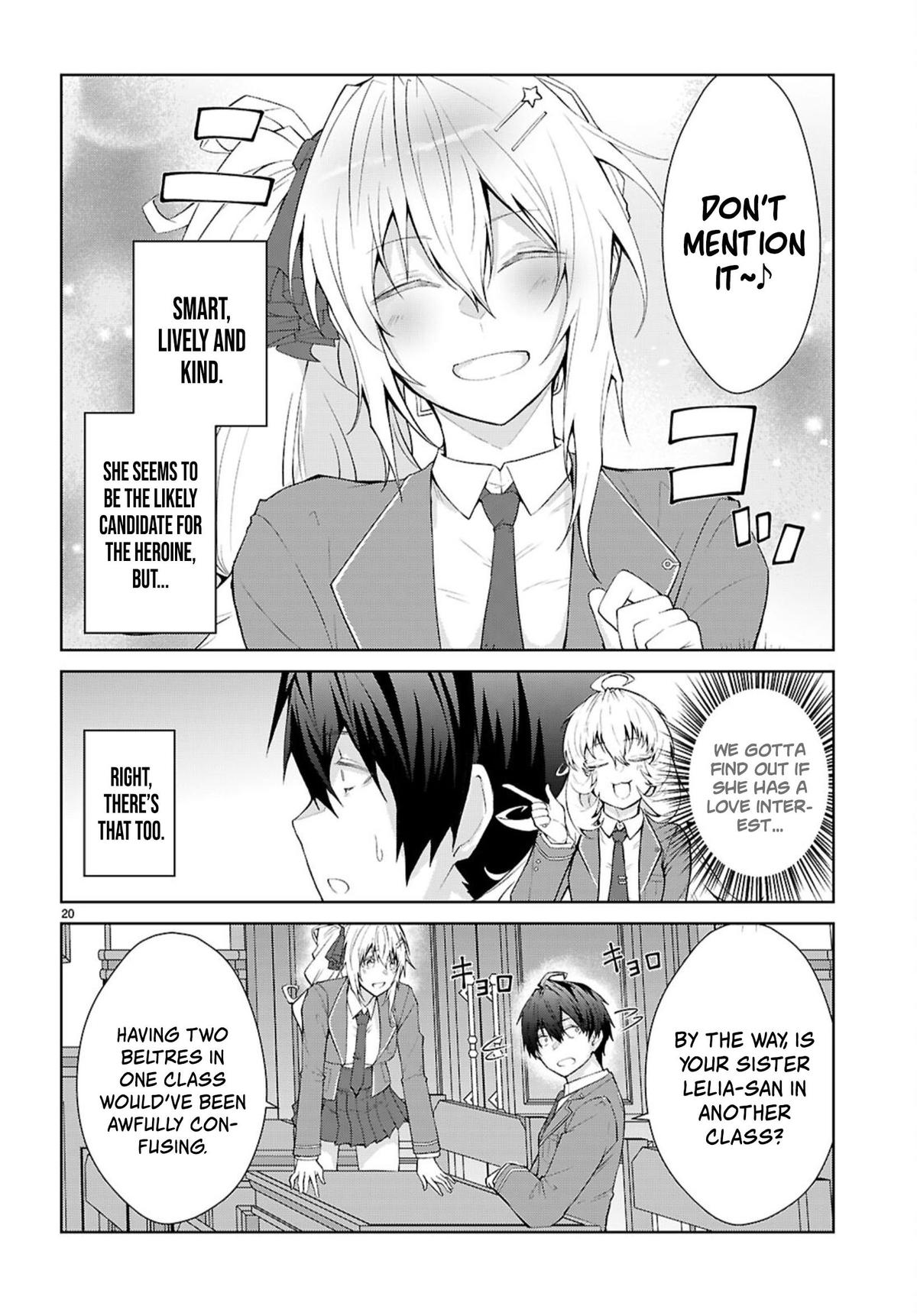 Trapped in a Dating Sim - The World of Otome Games Is Tough for Mobs Chapter 70 - Page 20