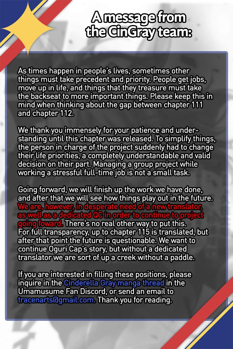 Uma Musume: Cinderella Gray Chapter 112 - Page 18