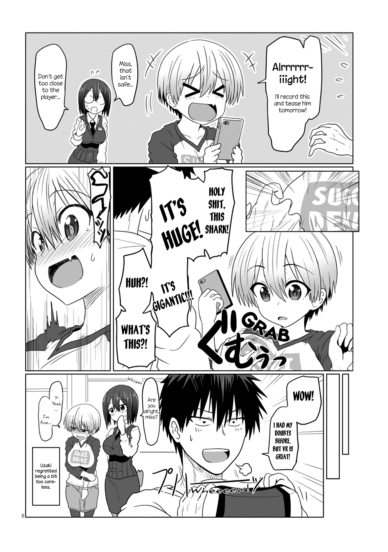 Uzaki-chan Wants to Hang Out! Chapter 3.2 - Page 4