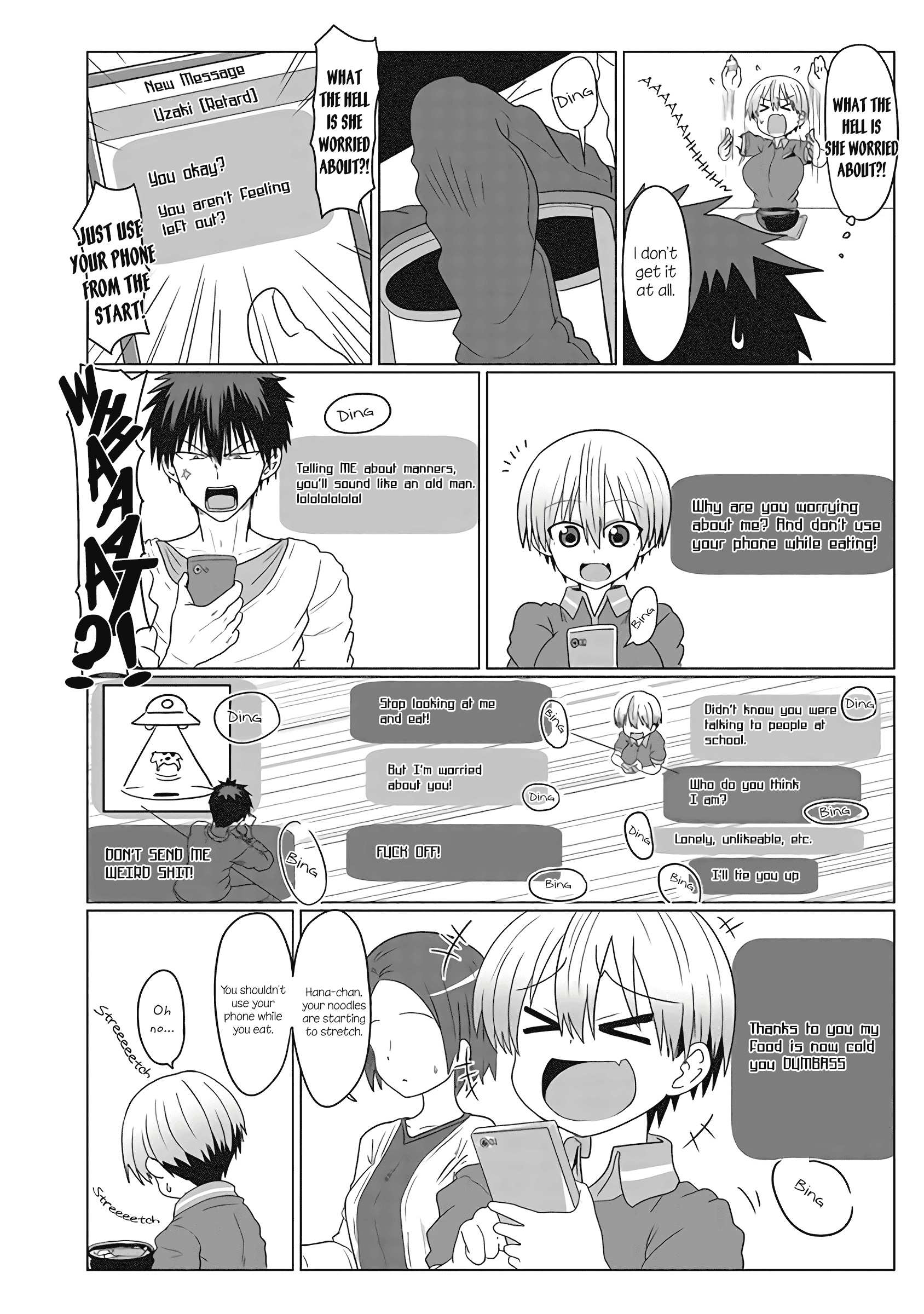 Uzaki-chan Wants to Hang Out! Chapter 5.1 - Page 4