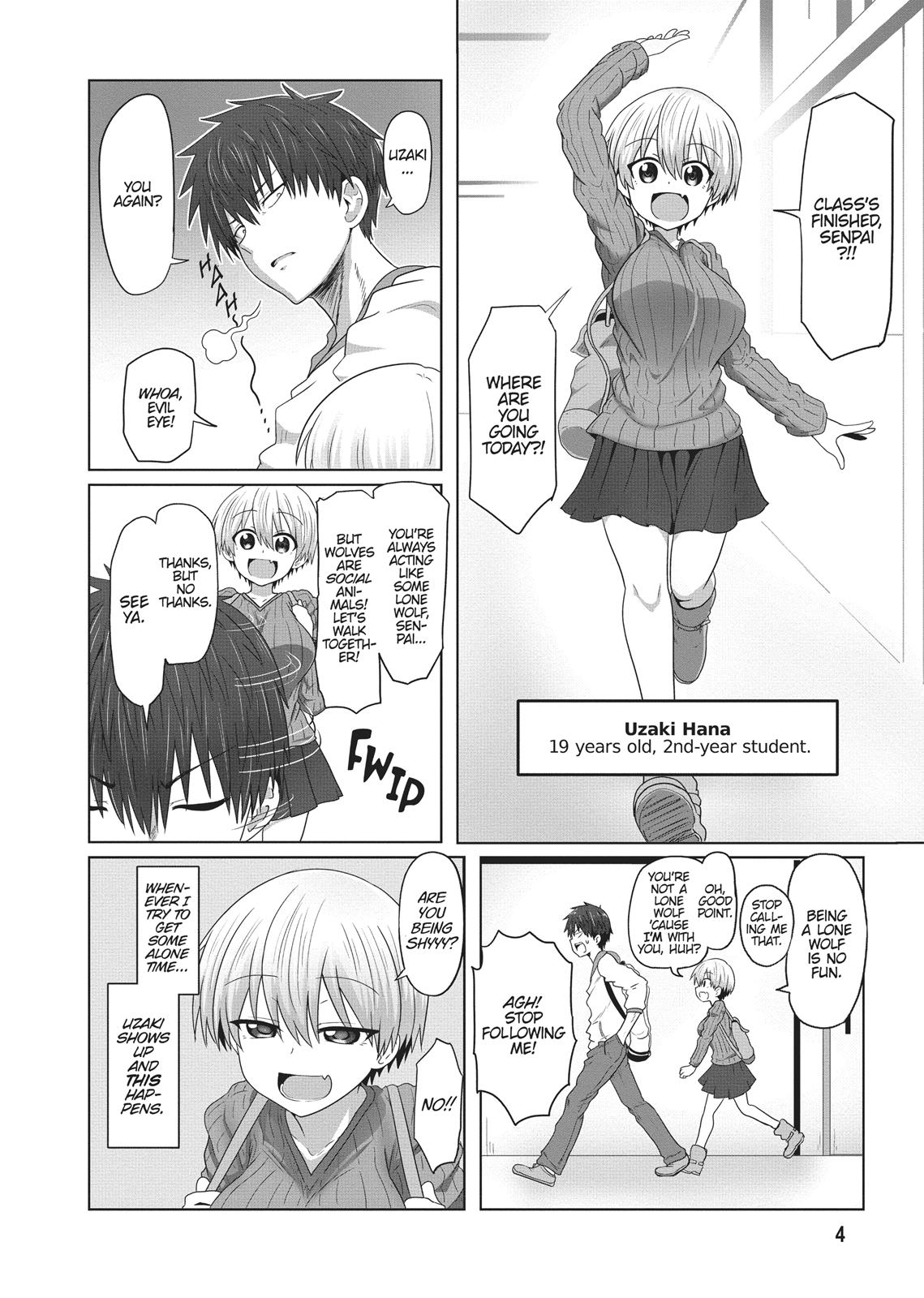 Uzaki-chan Wants to Hang Out! Chapter 1 - Page 5
