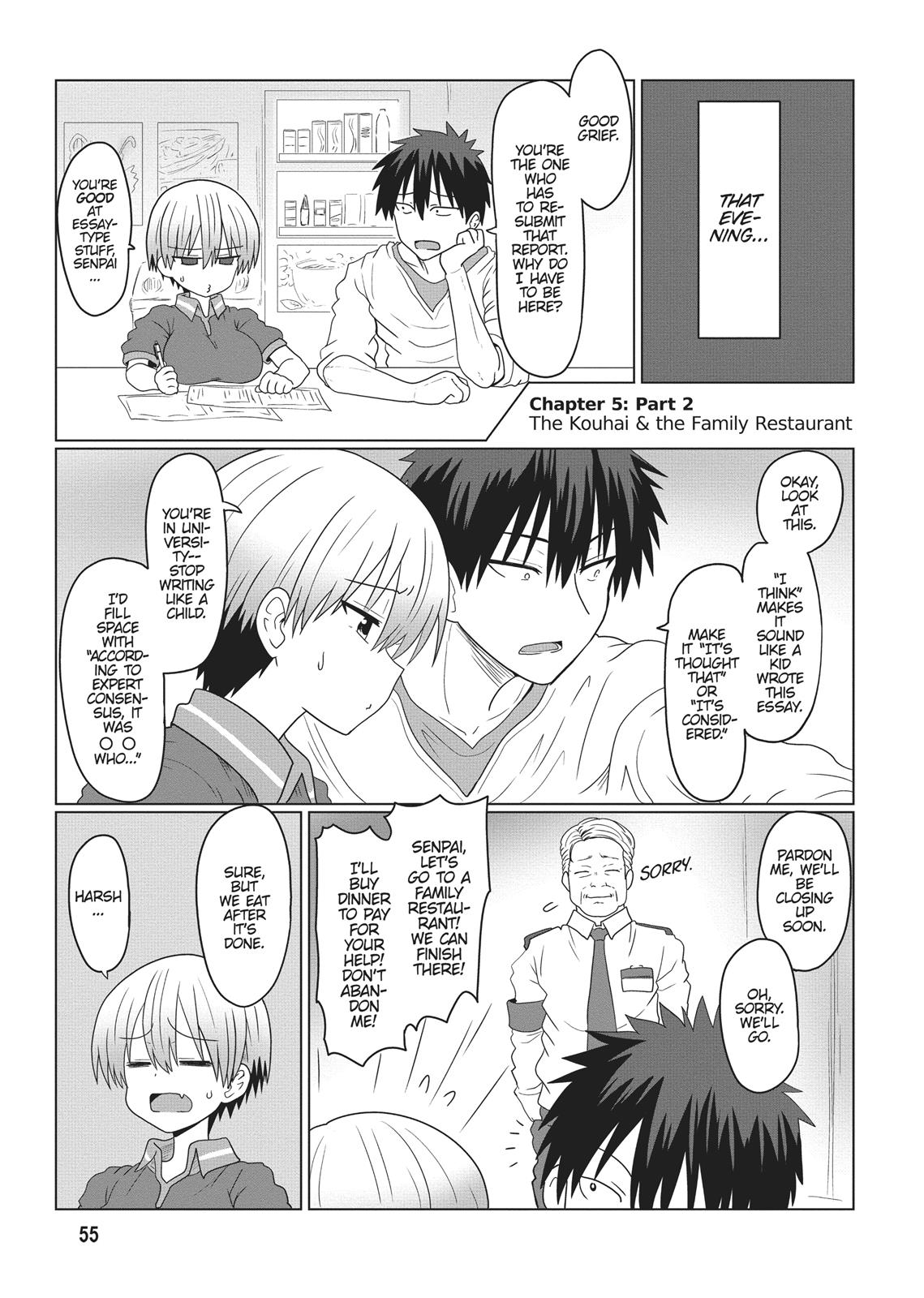 Uzaki-chan Wants to Hang Out! Chapter 5 - Page 5