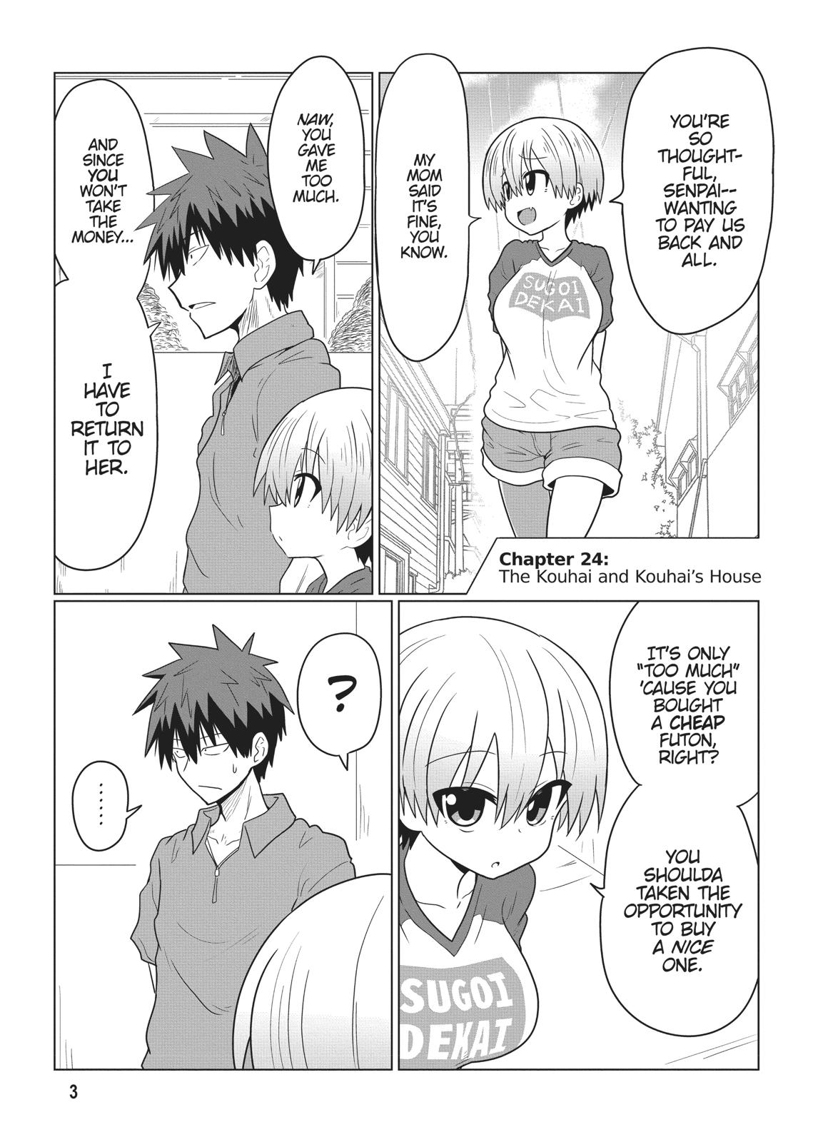 Uzaki-chan Wants to Hang Out! Chapter 24 - Page 4