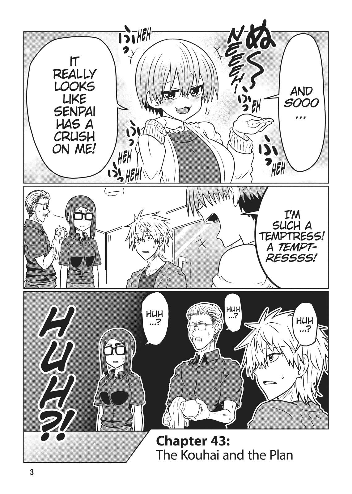 Uzaki-chan Wants to Hang Out! Chapter 43 - Page 4