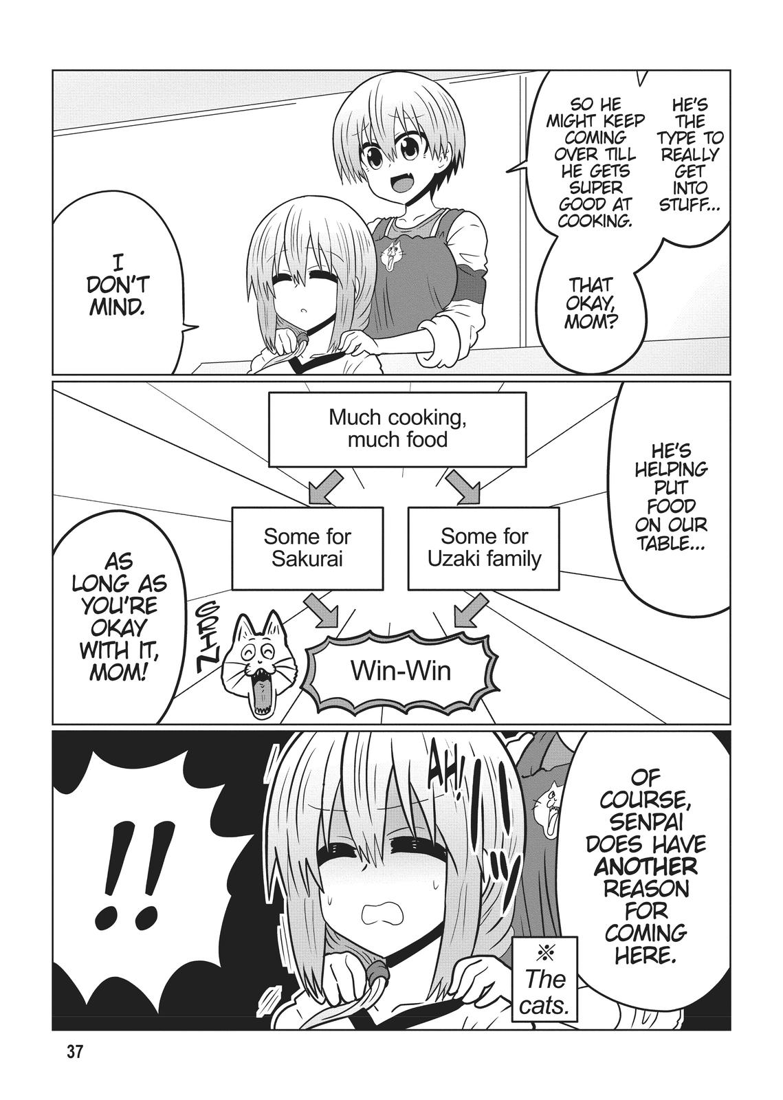 Uzaki-chan Wants to Hang Out! Chapter 45 - Page 7