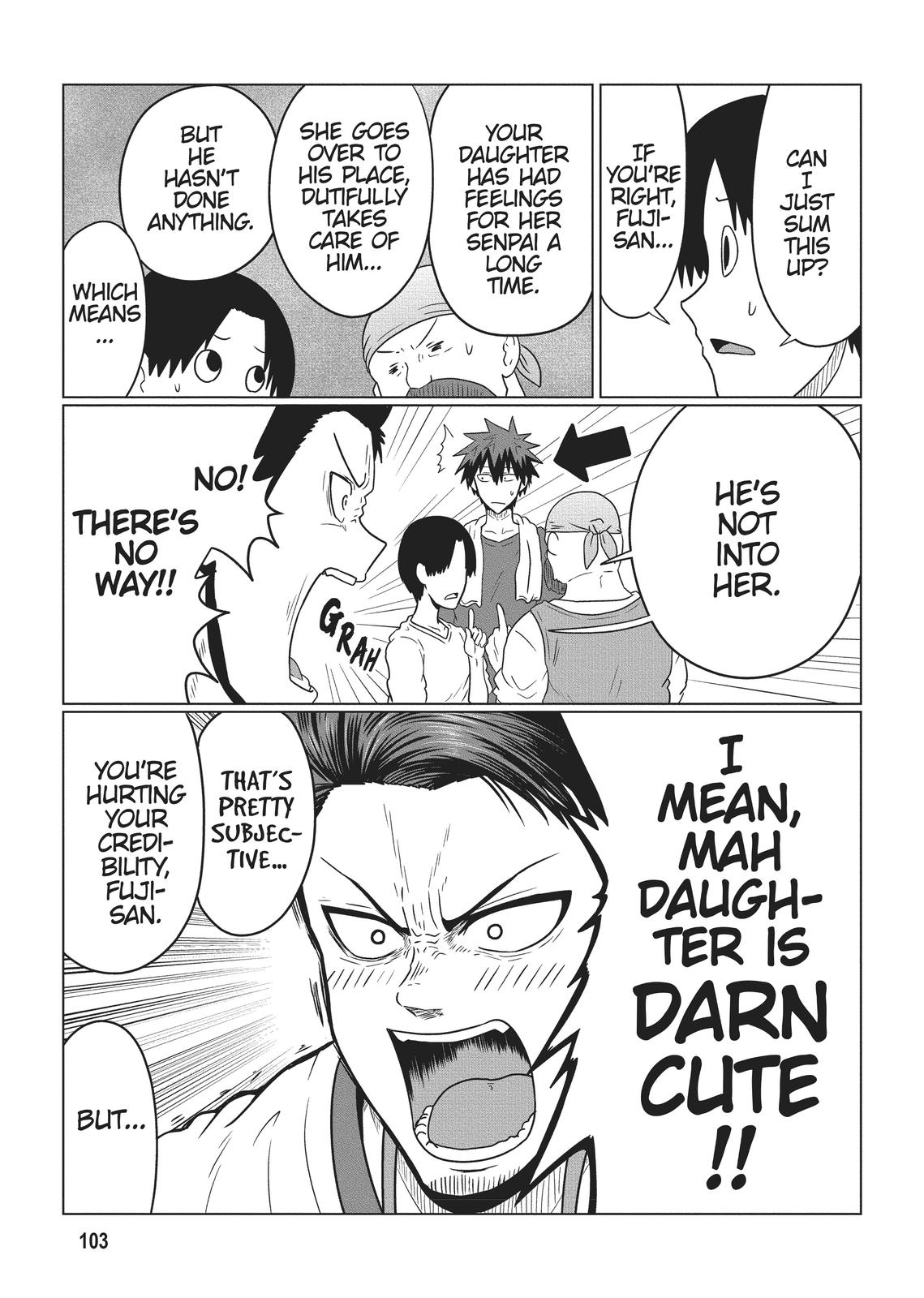 Uzaki-chan Wants to Hang Out! Chapter 49 - Page 9