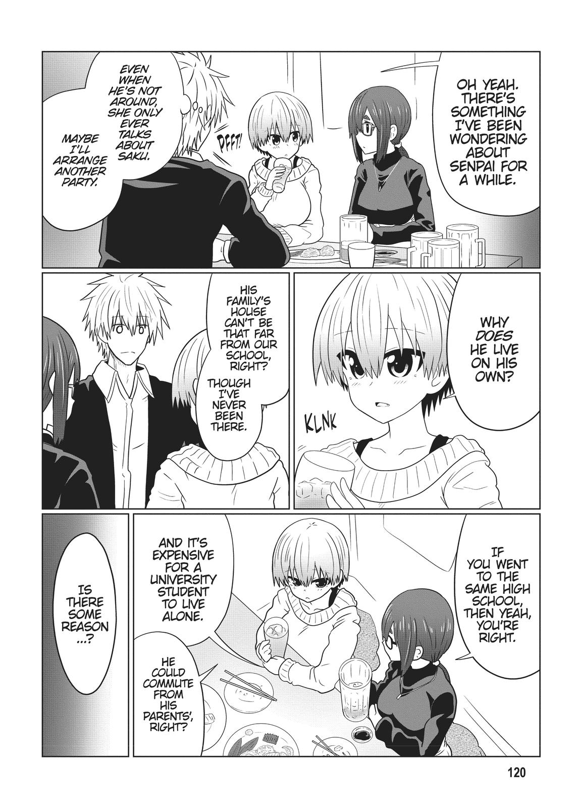 Uzaki-chan Wants to Hang Out! Chapter 60 - Page 6