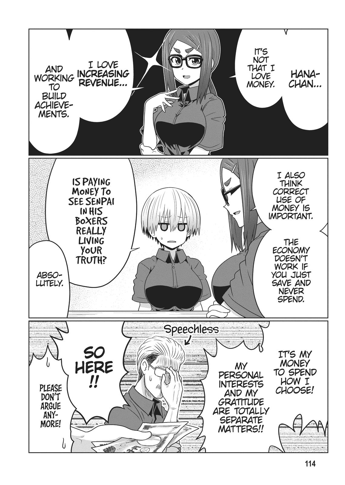 Uzaki-chan Wants to Hang Out! Chapter 68 - Page 8