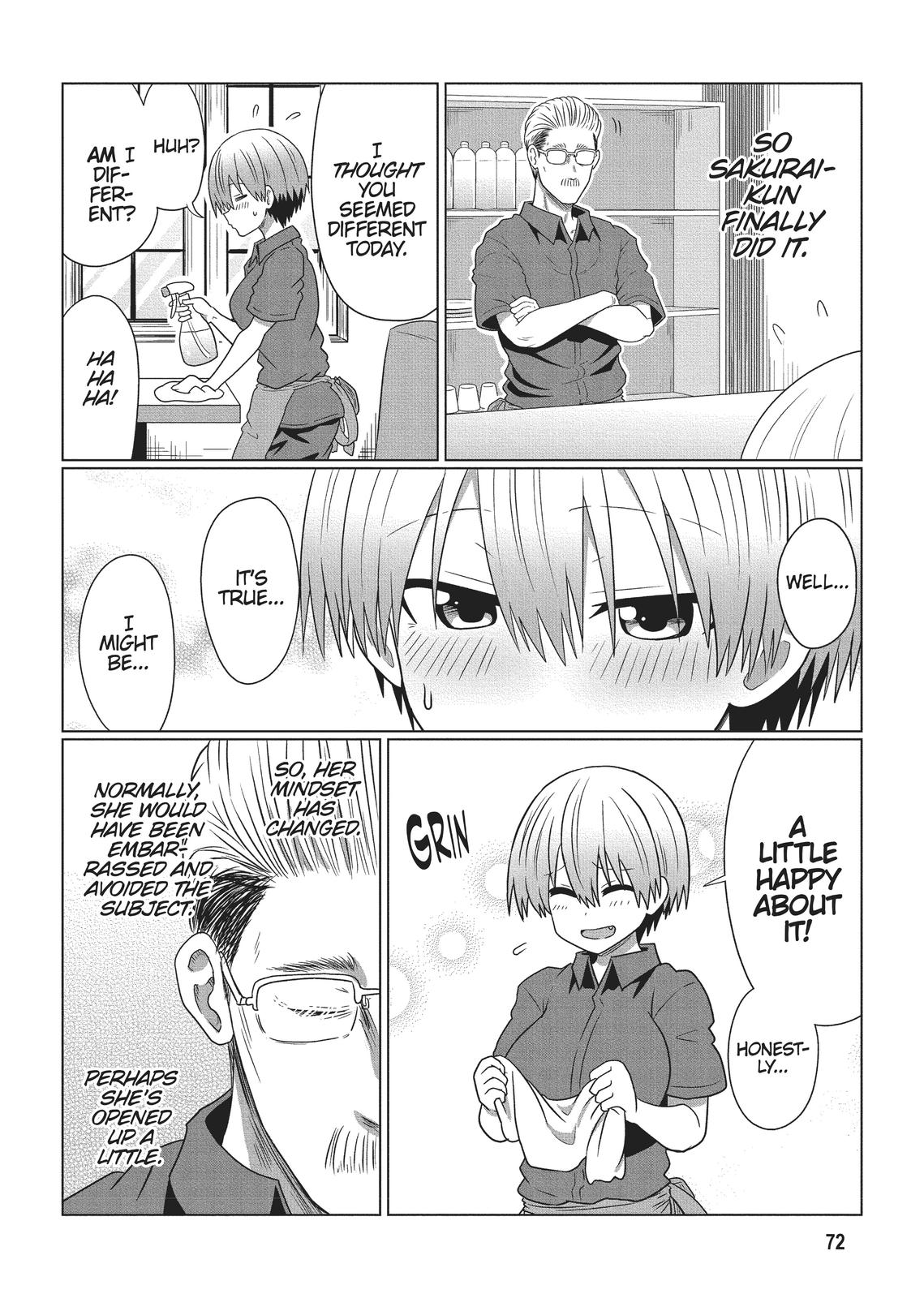 Uzaki-chan Wants to Hang Out! Chapter 74 - Page 4