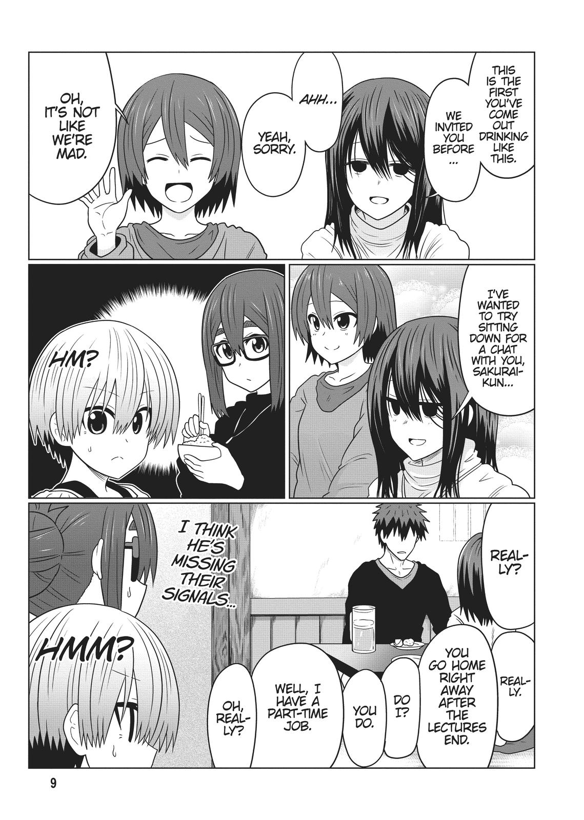 Uzaki-chan Wants to Hang Out! Chapter 78 - Page 10