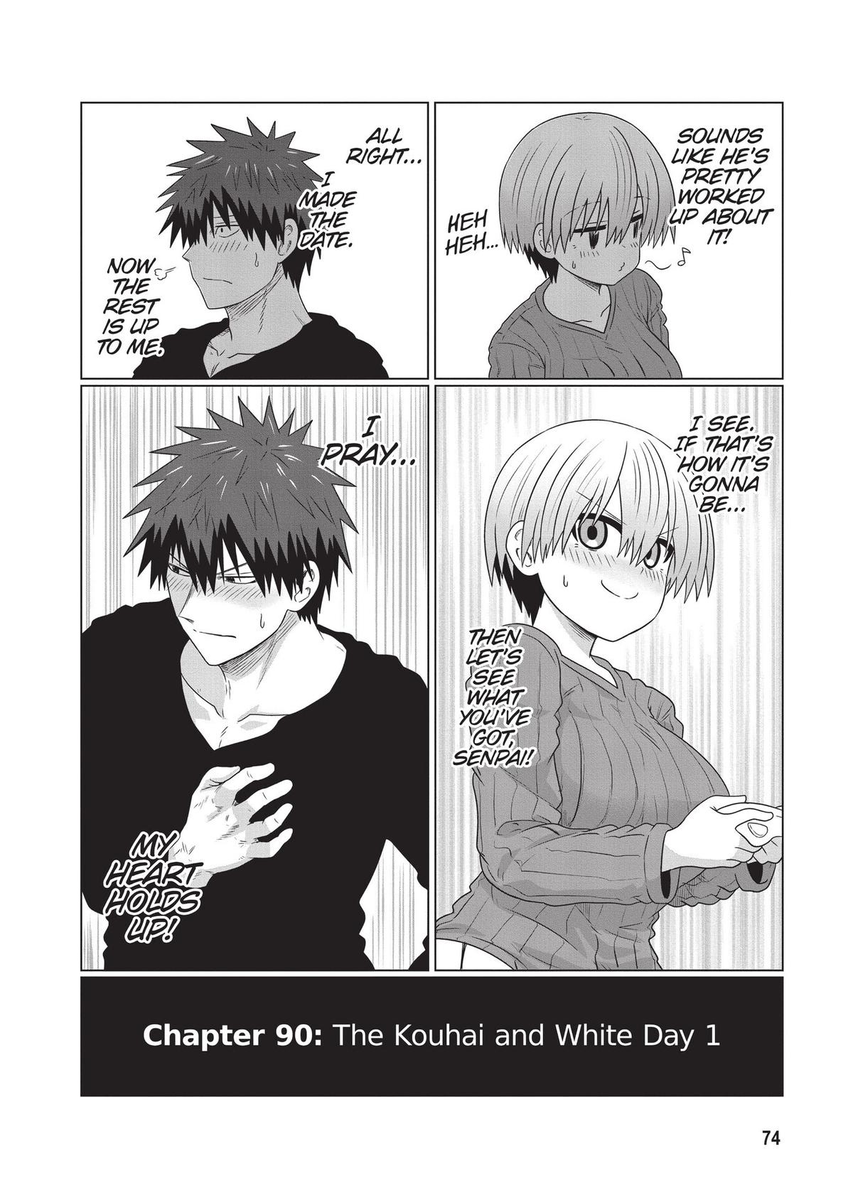 Uzaki-chan Wants to Hang Out! Chapter 90 - Page 14