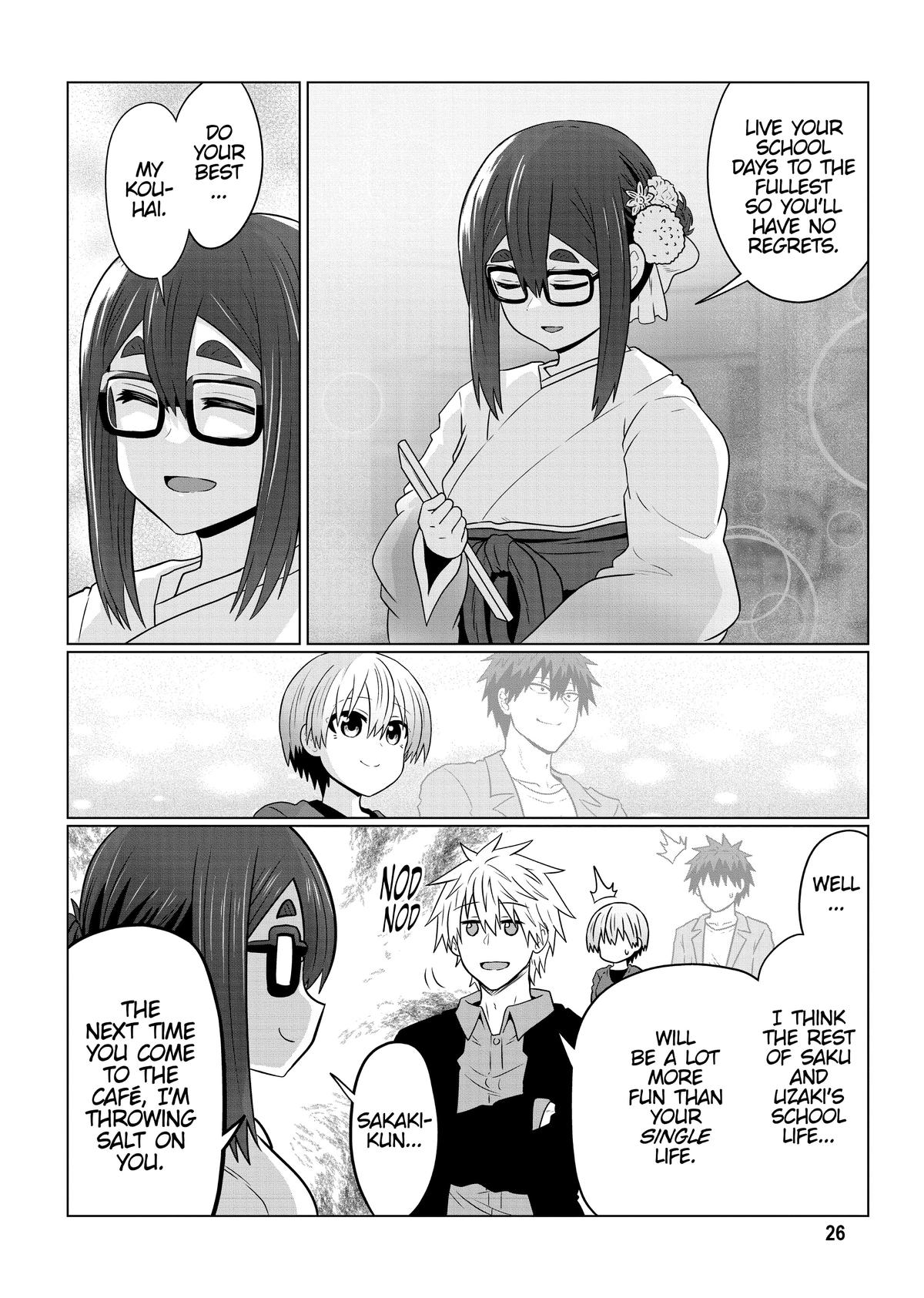 Uzaki-chan Wants to Hang Out! Chapter 95 - Page 10