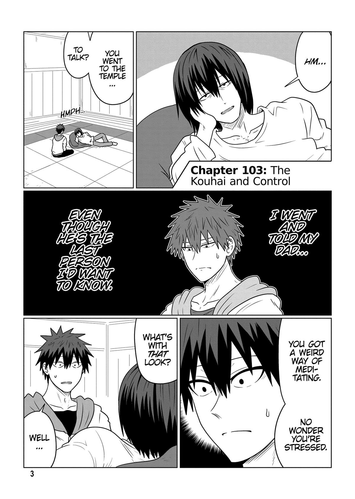 Uzaki-chan Wants to Hang Out! Chapter 103 - Page 4